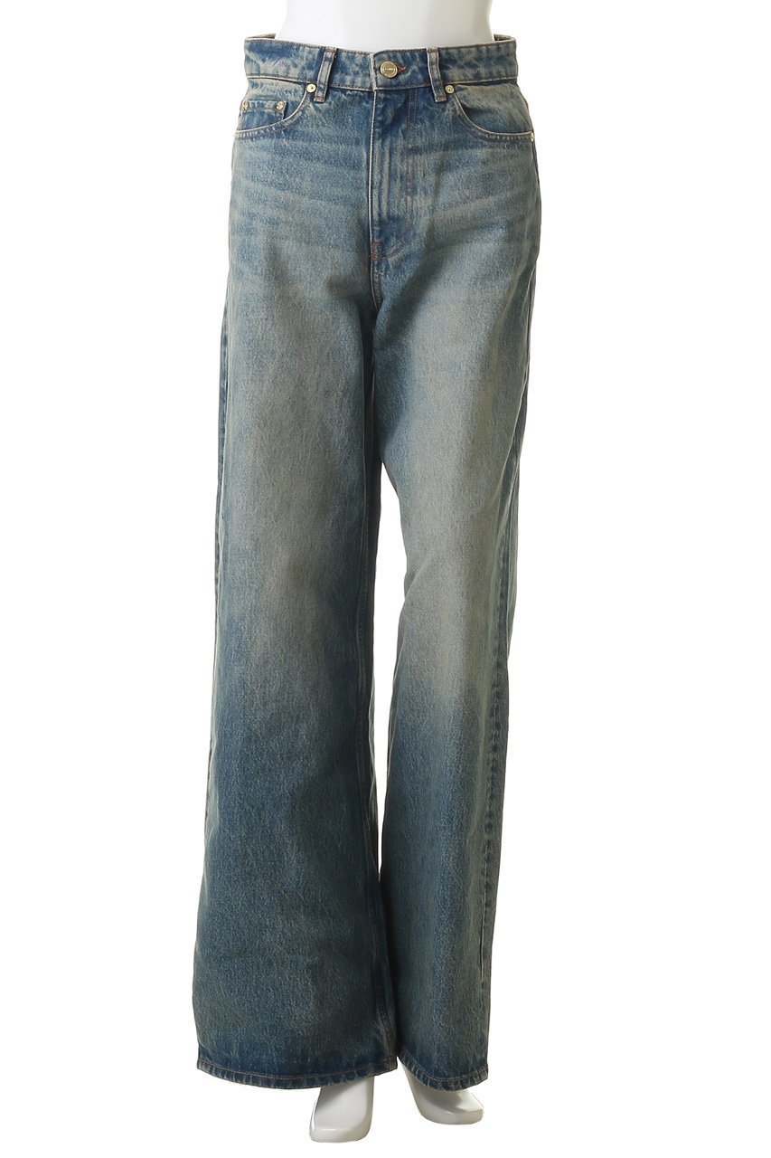 【ガニー/GANNI】のEssentials Lari ティント リジッド デニムパンツ 人気、トレンドファッション・服の通販 founy(ファニー) 　ファッション　Fashion　レディースファッション　Fashion for Women　パンツ　Pants & Trousers　デニムパンツ・ジーンズ・美脚デニム　Denim Jeans & Pants　2026年　2026　クロップド　Cropped, Short Length　ストレッチ　Stretch, Stretchy Fabric　ストレート　Straight, Straight Cut　デニム　Denim, Jeans Material　ハイライズ　High Rise, High Waist　ビンテージ　Vintage, Retro Style　フィット　Fit, Slim Fit　ルーズ　Loose, Oversized　ワイド　Wide, Wide Fit　夏　Summer　春　Spring　S/S・春夏　SS, Spring/Summer, Warm Season　other-2|ID: prp329100004865252 ipo3291000000036212540