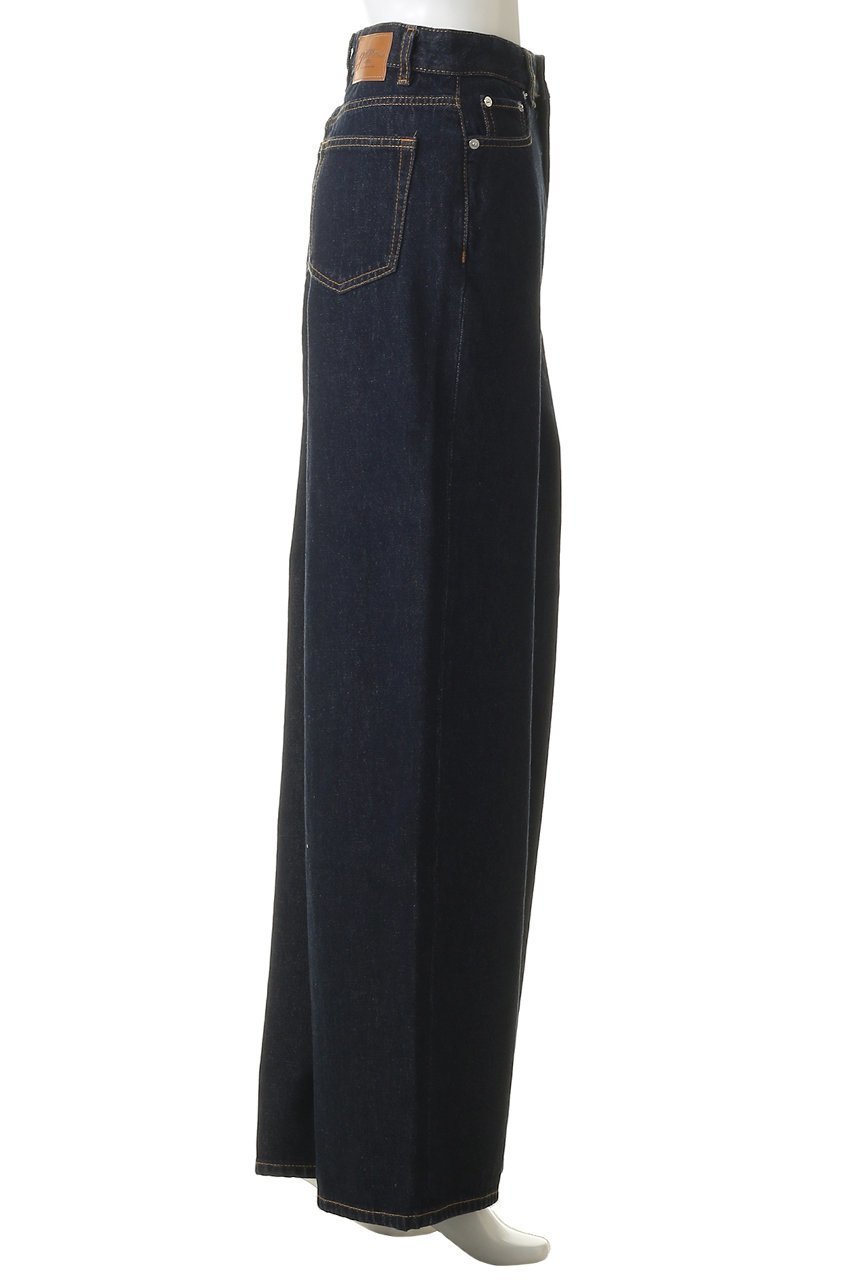 【ガニー/GANNI】のEssentials Lari リンス デニムパンツ 人気、トレンドファッション・服の通販 founy(ファニー) 　ファッション　Fashion　レディースファッション　Fashion for Women　パンツ　Pants & Trousers　デニムパンツ・ジーンズ・美脚デニム　Denim Jeans & Pants　2026年　2026　ストレッチ　Stretch, Stretchy Fabric　デニム　Denim, Jeans Material　ハイライズ　High Rise, High Waist　フィット　Fit, Slim Fit　ルーズ　Loose, Oversized　ワイド　Wide, Wide Fit　エレガント 上品　Elegant　夏　Summer　定番　Standard, Basic Item　春　Spring　S/S・春夏　SS, Spring/Summer, Warm Season　other-3|ID: prp329100004865253 ipo3291000000036212550