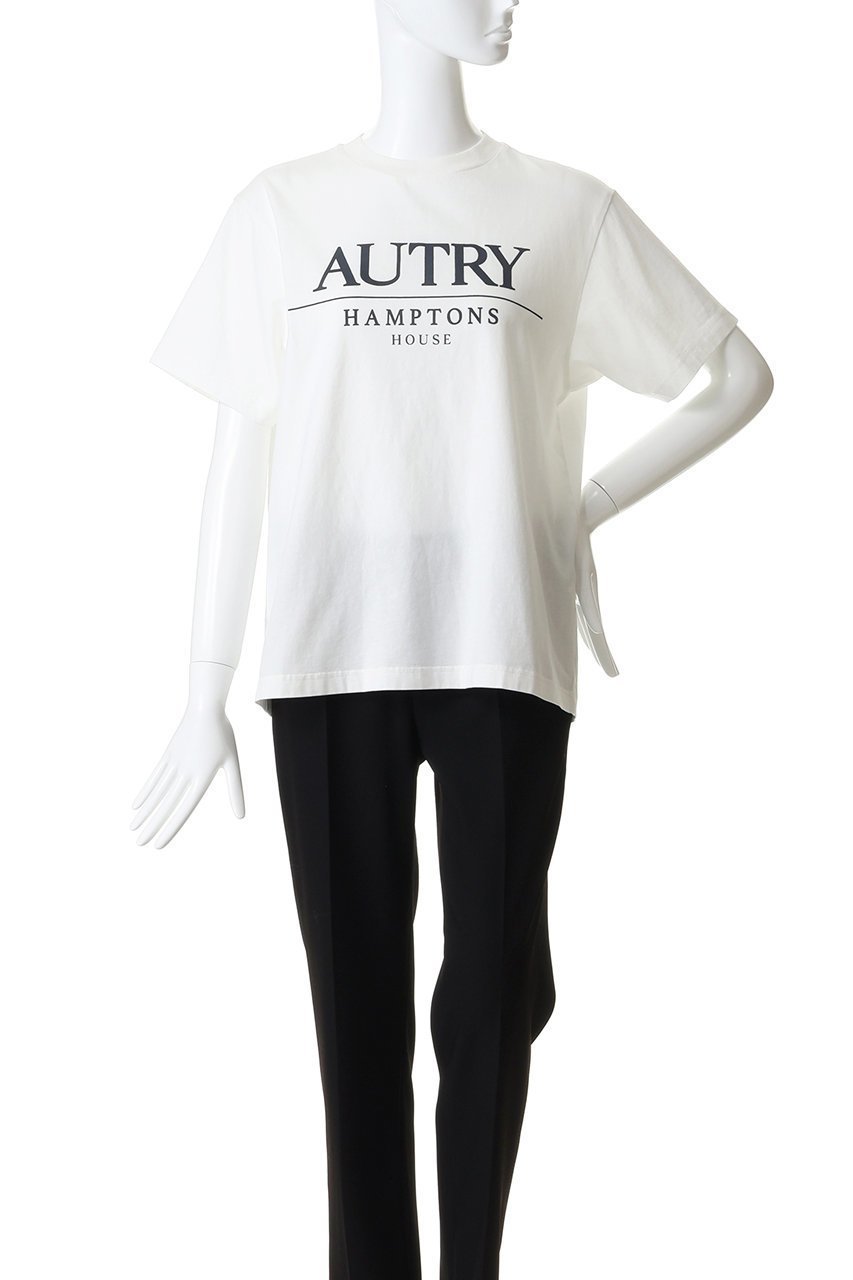 【オートリー/AUTRY】のロゴTシャツ 人気、トレンドファッション・服の通販 founy(ファニー) 　ファッション　Fashion　レディースファッション　Fashion for Women　トップス・カットソー　Cut & Sew Tops　シャツ・ブラウス・オフィスカジュアル　Elegant Blouses & Button-Ups　ロングTシャツ・Tシャツ　Longline T-Shirts & Tees　カットソー・ベーシックTシャツ　Cut-and-Sewn Tops / Stretch Tees & Basics　インナー　Innerwear　ショート　Short, Short Length　シンプル　Simple, Minimal　ジャケット　Jacket, Outerwear　スリーブ　Sleeve, Long Sleeve / Short Sleeve　フロント　Front, Front Design　新作・新入荷　New Arrivals / New In　other-3|ID: prp329100004865277 ipo3291000000036212704