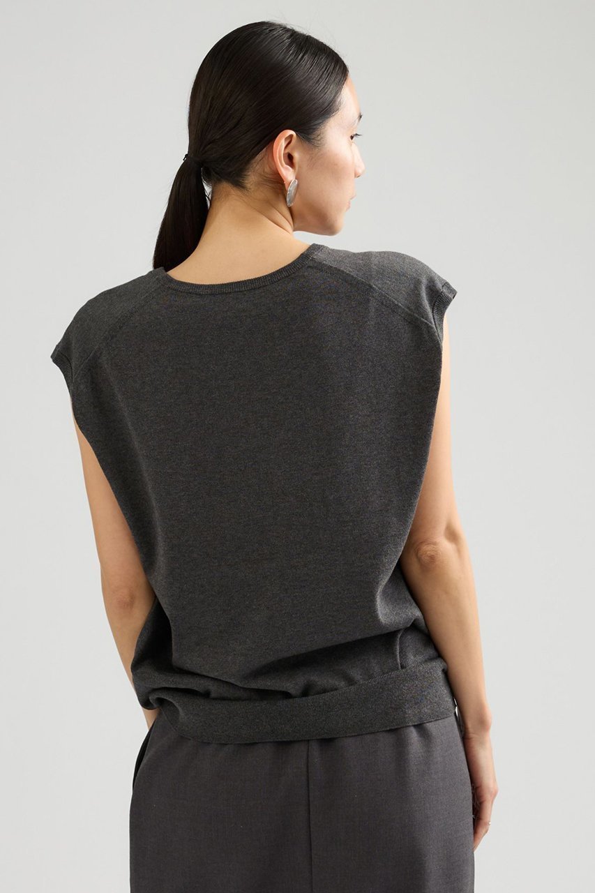 【カオス/Chaos】のチュルリーニット 人気、トレンドファッション・服の通販 founy(ファニー) 　ファッション　Fashion　レディースファッション　Fashion for Women　トップス・カットソー　Cut & Sew Tops　ニット　Knit Tops & Sweaters　カジュアルプルオーバー・ニットトップス　Pullovers & Knit Tops / Casual Pullovers　アンサンブル　Ensemble Set　イタリア　Italy　インナー　Innerwear　春　Spring　カーディガン　Cardigan, Knitwear　シルク　Silk, 100% Silk　シンプル　Simple, Minimal　ジャケット　Jacket, Outerwear　デコルテ　Décolleté, Neckline　S/S・春夏　SS, Spring/Summer, Warm Season　夏　Summer　エレガント 上品　Elegant　2026年　2026　other-4|ID: prp329100004865289 ipo3291000000036212802