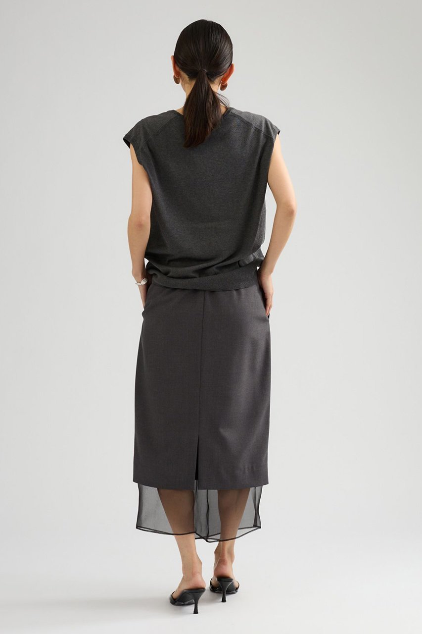 【カオス/Chaos】のチュルリーニット 人気、トレンドファッション・服の通販 founy(ファニー) 　ファッション　Fashion　レディースファッション　Fashion for Women　トップス・カットソー　Cut & Sew Tops　ニット　Knit Tops & Sweaters　カジュアルプルオーバー・ニットトップス　Pullovers & Knit Tops / Casual Pullovers　アンサンブル　Ensemble Set　イタリア　Italy　インナー　Innerwear　春　Spring　カーディガン　Cardigan, Knitwear　シルク　Silk, 100% Silk　シンプル　Simple, Minimal　ジャケット　Jacket, Outerwear　デコルテ　Décolleté, Neckline　S/S・春夏　SS, Spring/Summer, Warm Season　夏　Summer　エレガント 上品　Elegant　2026年　2026　other-7|ID: prp329100004865289 ipo3291000000036212809