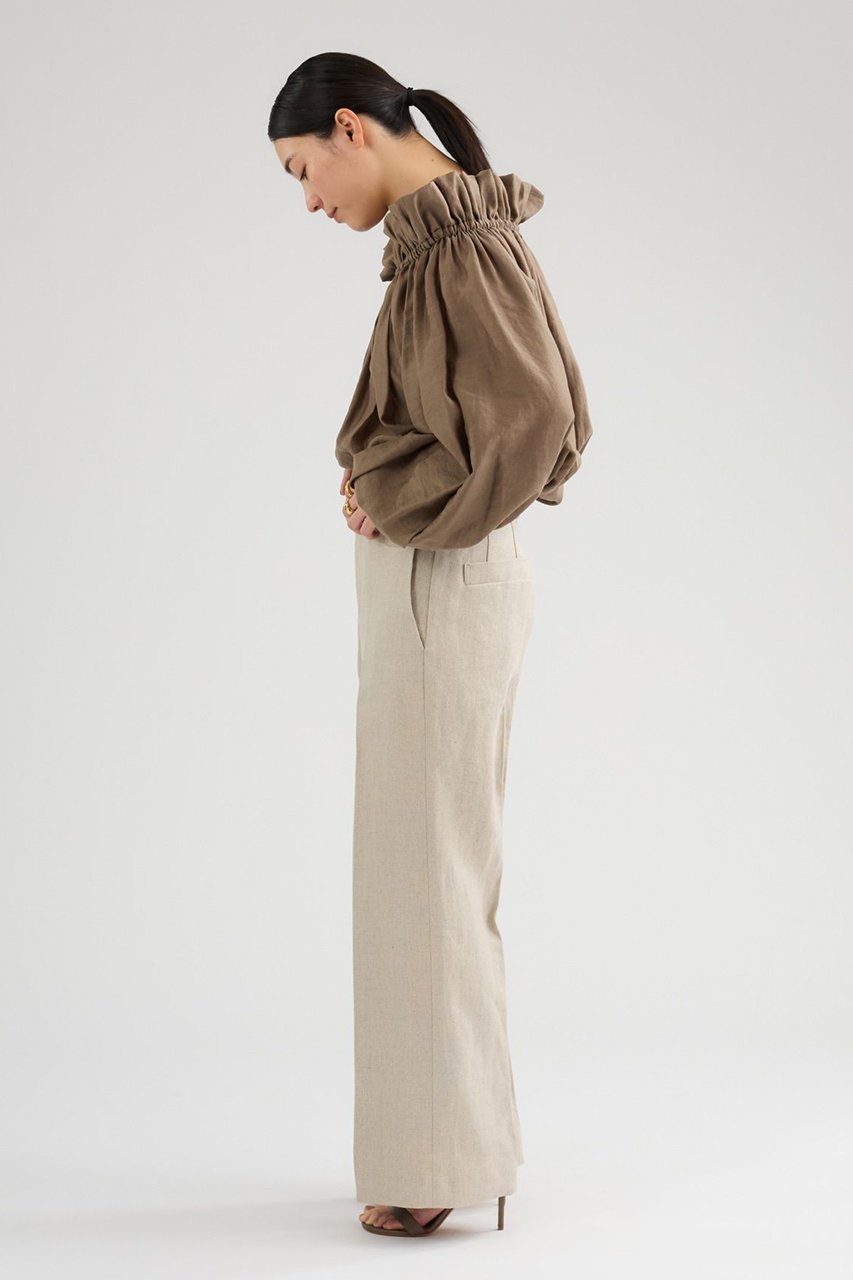 【カオス/Chaos】のCSモリア-ティトラウザー 人気、トレンドファッション・服の通販 founy(ファニー) 　ファッション　Fashion　レディースファッション　Fashion for Women　パンツ　Pants & Trousers　2026年　2026　キャンバス　Canvas, Canvas Fabric　スラックス　Slacks, Dress Pants　パターン　Pattern, Design Print　モダン　Modern, Contemporary　リネン　Linen, Linen Fabric　ワイド　Wide, Wide Fit　夏　Summer　春　Spring　S/S・春夏　SS, Spring/Summer, Warm Season　other-6|ID: prp329100004865292 ipo3291000000036212823