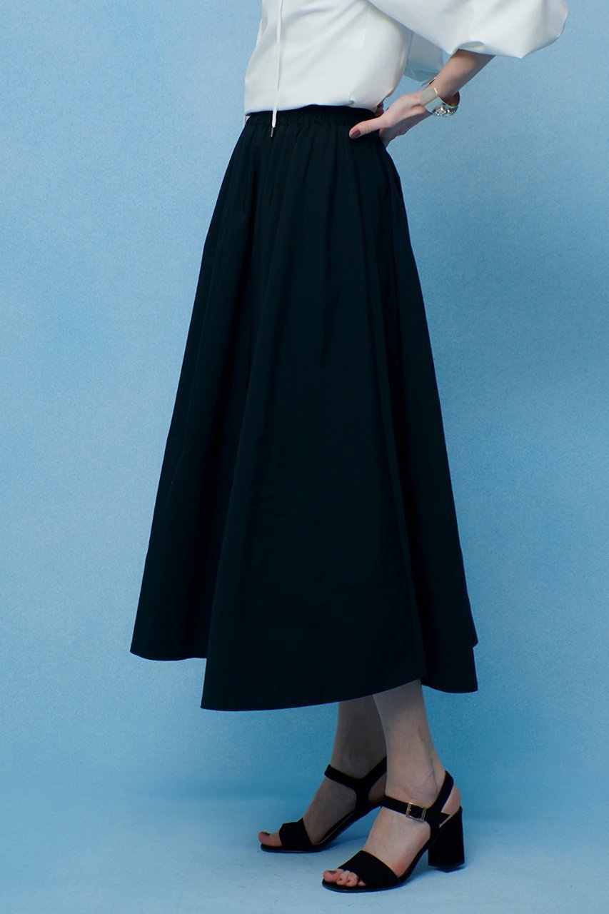 【アルアバイル/allureville】の【LOULOU WILLOUGHBY】ポリエステルコットングログランギャザースカート 人気、トレンドファッション・服の通販 founy(ファニー) 　ファッション　Fashion　レディースファッション　Fashion for Women　スカート　Skirts　ロングスカート　Long Skirts / Maxi & Midi Skirts　2026年　2026　ギャザー　Gathered, Ruffled　グログラン　Grosgrain, Grosgrain Ribbon　シンプル　Simple, Minimal　フィット　Fit, Slim Fit　フレア　Flare, Flared　ロング　Long, Long-Length　夏　Summer　春　Spring　S/S・春夏　SS, Spring/Summer, Warm Season　other-8|ID: prp329100004865294 ipo3291000000036212849