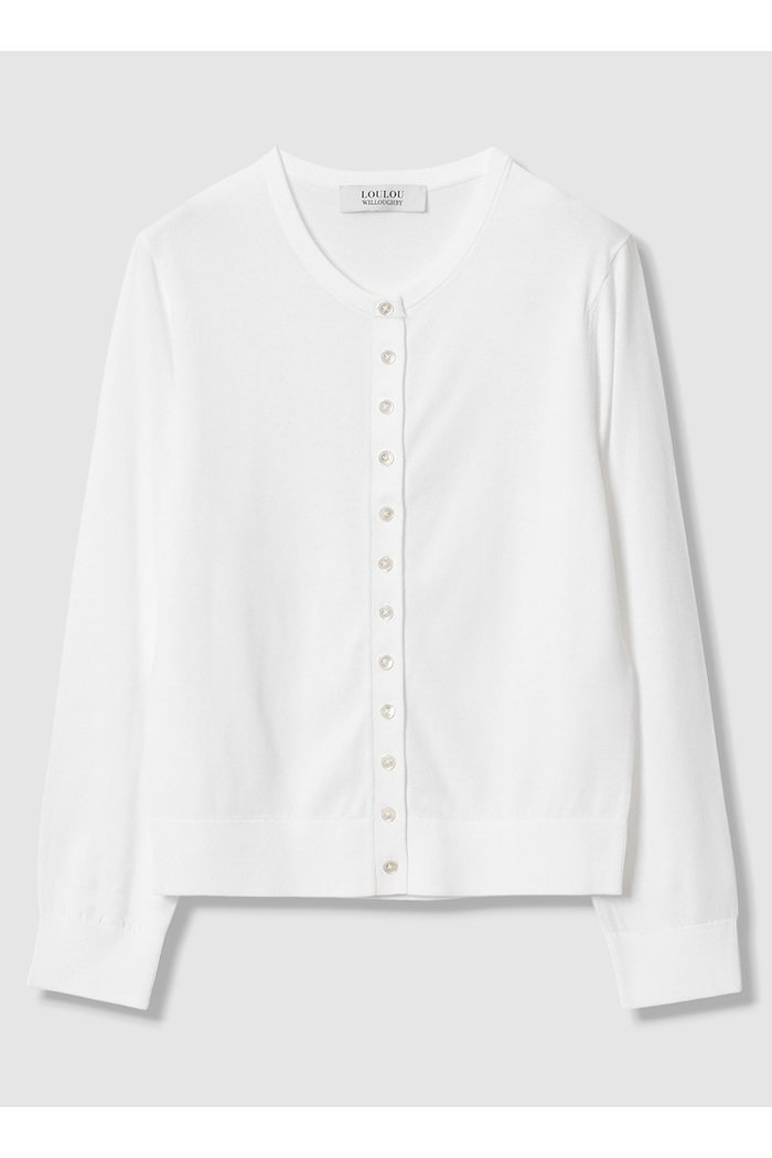 【アルアバイル/allureville】の【LOULOU WILLOUGHBY】MANYボタンカーディガン インテリア・キッズ・メンズ・レディースファッション・服の通販 founy(ファニー) https://founy.com/ ファッション Fashion レディースファッション Fashion for Women トップス・カットソー Cut & Sew Tops ニット Knit Tops & Sweaters カーディガン・羽織り Layered Style Cardigans 2026年 2026 アンサンブル Ensemble Set カーディガン Cardigan, Knitwear シンプル Simple, Minimal スクエア Square, Square Shape タンク Tank Top, Sleeveless Top フロント Front, Front Design ロング Long, Long-Length 夏 Summer 春 Spring S/S・春夏 SS, Spring/Summer, Warm Season |ID: prp329100004865298 ipo3291000000036212868