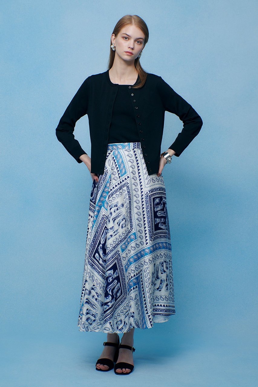 【アルアバイル/allureville】の【LOULOU WILLOUGHBY】MANYボタンカーディガン 人気、トレンドファッション・服の通販 founy(ファニー) 　ファッション　Fashion　レディースファッション　Fashion for Women　トップス・カットソー　Cut & Sew Tops　ニット　Knit Tops & Sweaters　カーディガン・羽織り　Layered Style Cardigans　アンサンブル　Ensemble Set　カーディガン　Cardigan, Knitwear　シンプル　Simple, Minimal　スクエア　Square, Square Shape　タンク　Tank Top, Sleeveless Top　フロント　Front, Front Design　ロング　Long, Long-Length　other-4|ID: prp329100004865298 ipo3291000000036840080