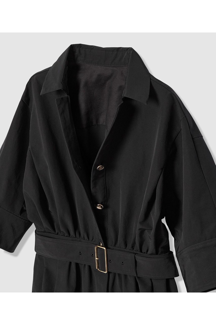 【アルアバイル/allureville】の【LOULOU WILLOUGHBY】ナイロンコットンクロスシャツワンピース 人気、トレンドファッション・服の通販 founy(ファニー) ファッション Fashion レディースファッション Fashion for Women ワンピース Dresses シャツワンピース / 1枚で着映えコーデ Shirt Dresses チュニック Tunic Tops & Dresses おすすめ Recommended / Our Picks カフス Cuff Design チュニック Tunic, Long Top フロント Front, Front Design 再入荷 Restock / Back in Stock other-4|ID: prp329100004865302 ipo3291000000036840104