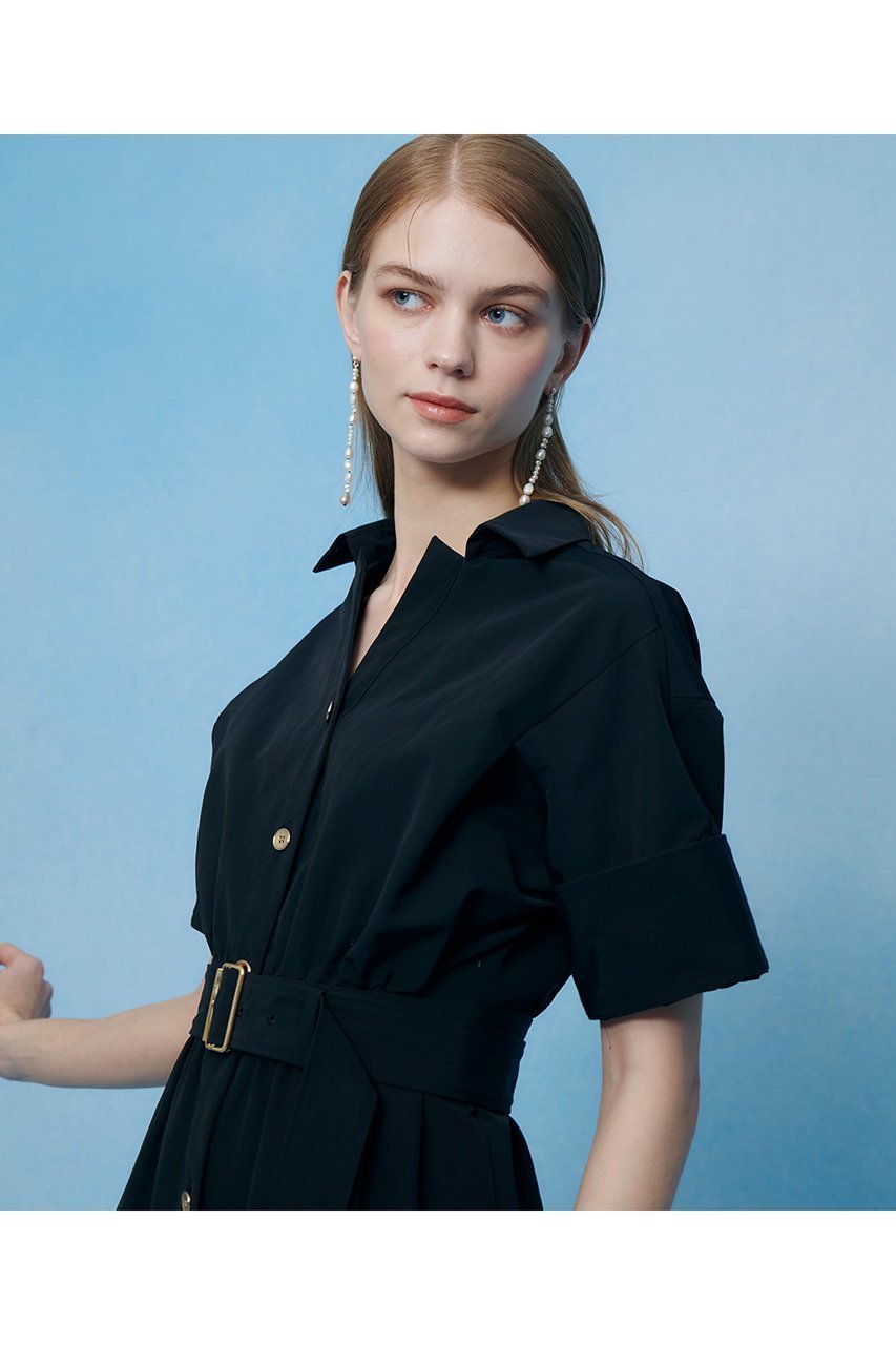 【アルアバイル/allureville】の【LOULOU WILLOUGHBY】ナイロンコットンクロスシャツワンピース 人気、トレンドファッション・服の通販 founy(ファニー) ファッション Fashion レディースファッション Fashion for Women ワンピース Dresses シャツワンピース / 1枚で着映えコーデ Shirt Dresses チュニック Tunic Tops & Dresses おすすめ Recommended / Our Picks カフス Cuff Design チュニック Tunic, Long Top フロント Front, Front Design 再入荷 Restock / Back in Stock other-8|ID: prp329100004865302 ipo3291000000036840113