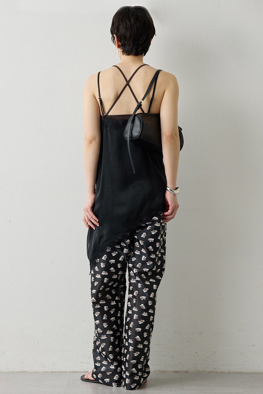 【ウィムガゼット/Whim Gazette】の【THE PAUSE】レーストリムキャミブラウス 人気、トレンドファッション・服の通販 founy(ファニー) 　ファッション　Fashion　レディースファッション　Fashion for Women　トップス・カットソー　Cut & Sew Tops　キャミソール&ノースリーブ　Camisoles & Sleeveless Tops　シャツ・ブラウス・オフィスカジュアル　Elegant Blouses & Button-Ups　2026年　2026　おすすめ　Recommended / Our Picks　エレガント 上品　Elegant　カットソー　Cut and Sewn Top　キャミソール　Camisole, Spaghetti Strap Top　キュプラ　Cupro, Eco Fabric　サテン　Satin, Glossy Fabric　タンク　Tank Top, Sleeveless Top　ノースリーブ　Sleeveless, No-Sleeve　ボトム　Bottoms, Lower Wear　レース　Lace, Lace Fabric　夏　Summer　春　Spring　S/S・春夏　SS, Spring/Summer, Warm Season　other-4|ID: prp329100004865305 ipo3291000000036212950