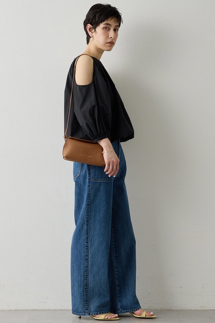 【ウィムガゼット/Whim Gazette】の【THE PAUSE】オープンショルダーブラウス 人気、トレンドファッション・服の通販 founy(ファニー) 　ファッション　Fashion　レディースファッション　Fashion for Women　トップス・カットソー　Cut & Sew Tops　シャツ・ブラウス・オフィスカジュアル　Elegant Blouses & Button-Ups　2026年　2026　おすすめ　Recommended / Our Picks　ギャザー　Gathered, Ruffled　スリーブ　Sleeve, Long Sleeve / Short Sleeve　タイプライター　Typewriter Fabric, Crisp Cotton　フォルム　Silhouette, Form　ロング　Long, Long-Length　夏　Summer　春　Spring　S/S・春夏　SS, Spring/Summer, Warm Season　other-5|ID: prp329100004865306 ipo3291000000036212966