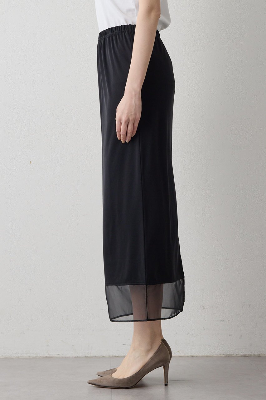 【ウィムガゼット/Whim Gazette】の【THE PAUSE】シアーヘムタイトスカート 人気、トレンドファッション・服の通販 founy(ファニー) ファッション Fashion レディースファッション Fashion for Women スカート Skirts ロングスカート Long Skirts / Maxi & Midi Skirts 2026年 2026 なめらか Smooth, Silky Texture カットソー Cut and Sewn Top シアー Sheer, See-Through ストレッチ Stretch, Stretchy Fabric スリット Slit, Slit Detail タイトスカート Pencil Skirt, Tight Skirt チュール Tulip, Tulip Motif ロング Long, Long-Length 夏 Summer 春 Spring S/S・春夏 SS, Spring/Summer, Warm Season 楽ちん Easy Fit, Comfortable other-6|ID: prp329100004865311 ipo3291000000036213039