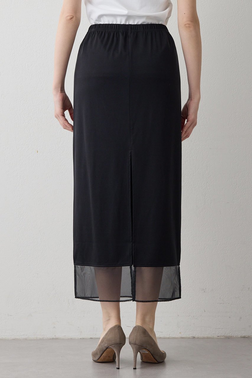 【ウィムガゼット/Whim Gazette】の【THE PAUSE】シアーヘムタイトスカート 人気、トレンドファッション・服の通販 founy(ファニー) ファッション Fashion レディースファッション Fashion for Women スカート Skirts ロングスカート Long Skirts / Maxi & Midi Skirts 2026年 2026 なめらか Smooth, Silky Texture カットソー Cut and Sewn Top シアー Sheer, See-Through ストレッチ Stretch, Stretchy Fabric スリット Slit, Slit Detail タイトスカート Pencil Skirt, Tight Skirt チュール Tulip, Tulip Motif ロング Long, Long-Length 夏 Summer 春 Spring S/S・春夏 SS, Spring/Summer, Warm Season 楽ちん Easy Fit, Comfortable other-7|ID: prp329100004865311 ipo3291000000036213041