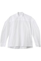 【デザイン ワークス/DESIGN WORKS】のタフタマトンスリーブギャザーブラウス ホワイト|ID: prp329100004865320 ipo3291000000036213108