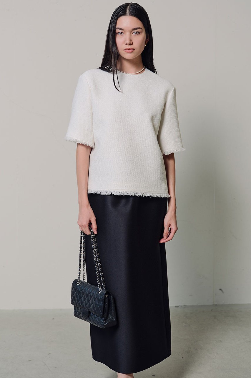 【ジェイドット/j.】のオクタダブルクロス ナロースカート 人気、トレンドファッション・服の通販 founy(ファニー) 　ファッション　Fashion　レディースファッション　Fashion for Women　スカート　Skirts　ロングスカート　Long Skirts / Maxi & Midi Skirts　オケージョン　Occasion Wear　シンプル　Simple, Minimal　タイトスカート　Pencil Skirt, Tight Skirt　パーティ　Party, Party Style　フォルム　Silhouette, Form　ロング　Long, Long-Length　新作・新入荷　New Arrivals / New In　other-8|ID: prp329100004865324 ipo3291000000036213150