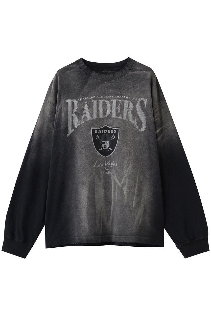 【メゾンスペシャル/MAISON SPECIAL】の【UNISEX】RAIDERS L/S TEE インテリア・キッズ・メンズ・レディースファッション・服の通販 founy(ファニー) 　ファッション　Fashion　レディースファッション　Fashion for Women　トップス・カットソー　Cut & Sew Tops　シャツ・ブラウス・オフィスカジュアル　Elegant Blouses & Button-Ups　ロングTシャツ・Tシャツ　Longline T-Shirts & Tees　カットソー・ベーシックTシャツ　Cut-and-Sewn Tops / Stretch Tees & Basics　2026年　2026　ユニセックス　Unisex, Genderless　おすすめ　Recommended / Our Picks　ショルダー　Shoulder, Shoulder Strap　スリーブ　Sleeve, Long Sleeve / Short Sleeve　ダメージ　Distressed, Destroyed　ドロップ　Drop Shoulder, Dropped Style　プリント　Print, Printed Pattern　ロング　Long, Long-Length　夏　Summer　春　Spring　S/S・春夏　SS, Spring/Summer, Warm Season　MLT2(マルチカラー2)|ID: prp329100004865328 ipo3291000000036213167