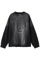 【メゾンスペシャル/MAISON SPECIAL】の【UNISEX】RAIDERS L/S TEE 人気、トレンドファッション・服の通販 founy(ファニー) ファッション Fashion レディースファッション Fashion for Women トップス・カットソー Cut & Sew Tops シャツ・ブラウス・オフィスカジュアル Elegant Blouses & Button-Ups ロングTシャツ・Tシャツ Longline T-Shirts & Tees カットソー・ベーシックTシャツ Cut-and-Sewn Tops / Stretch Tees & Basics 2026年 2026 ユニセックス Unisex, Genderless おすすめ Recommended / Our Picks ショルダー Shoulder, Shoulder Strap スリーブ Sleeve, Long Sleeve / Short Sleeve ダメージ Distressed, Destroyed ドロップ Drop Shoulder, Dropped Style プリント Print, Printed Pattern ロング Long, Long-Length 夏 Summer 春 Spring S/S・春夏 SS, Spring/Summer, Warm Season thumbnail MLT1(マルチカラー)|ID: prp329100004865328 ipo3291000000036213168