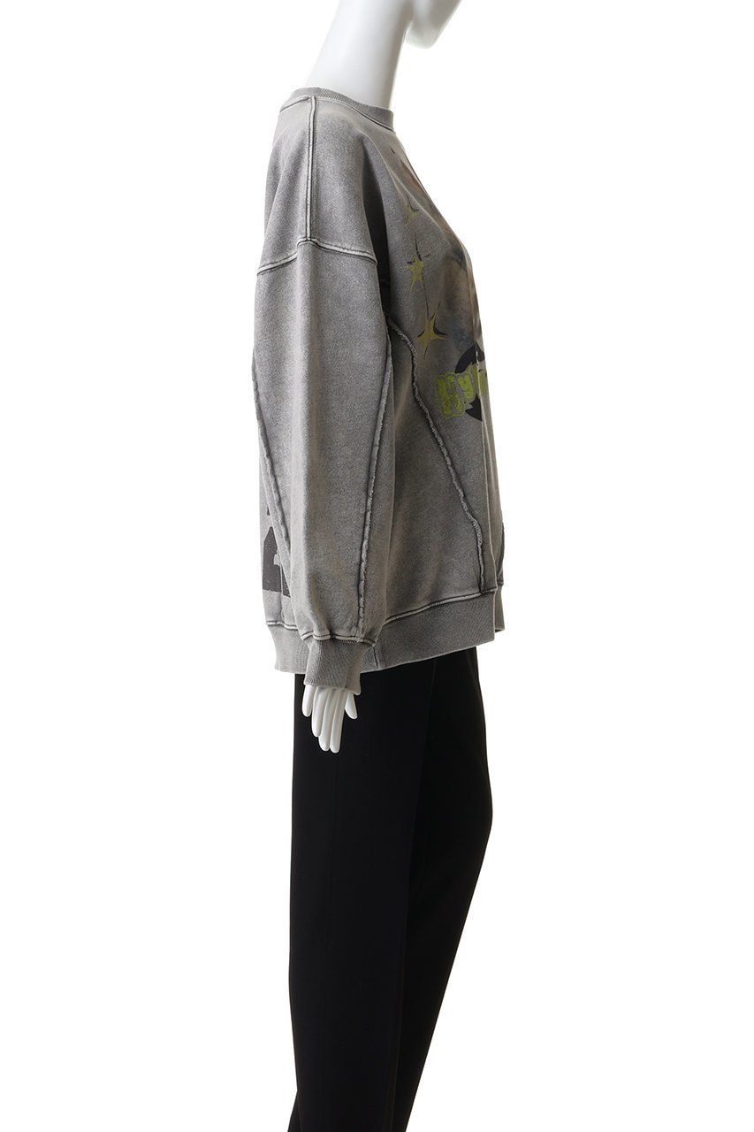 【メゾンスペシャル/MAISON SPECIAL】の【UNISEX】HYPNOSE Prime-Over クルースウェット(リス) 人気、トレンドファッション・服の通販 founy(ファニー) 　ファッション　Fashion　レディースファッション　Fashion for Women　トップス・カットソー　Cut & Sew Tops　シャツ・ブラウス・オフィスカジュアル　Elegant Blouses & Button-Ups　レディースパーカー・カジュアルフーディー　Casual Hoodies & Sweatshirts　ロングTシャツ・Tシャツ　Longline T-Shirts & Tees　スウェット・クルーネックトップス　Sweatshirts & Crewnecks / Relaxed Fit Sweat Tops　カットソー・ベーシックTシャツ　Cut-and-Sewn Tops / Stretch Tees & Basics　2026年　2026　ユニセックス　Unisex, Genderless　カットオフ　Cut-Off Design　ショルダー　Shoulder, Shoulder Strap　スウェット / スエット　Sweatshirt, Sweatwear　ドロップ　Drop Shoulder, Dropped Style　プリント　Print, Printed Pattern　ベーシック　Basic, Essential　夏　Summer　春　Spring　S/S・春夏　SS, Spring/Summer, Warm Season　other-3|ID: prp329100004865329 ipo3291000000036213178