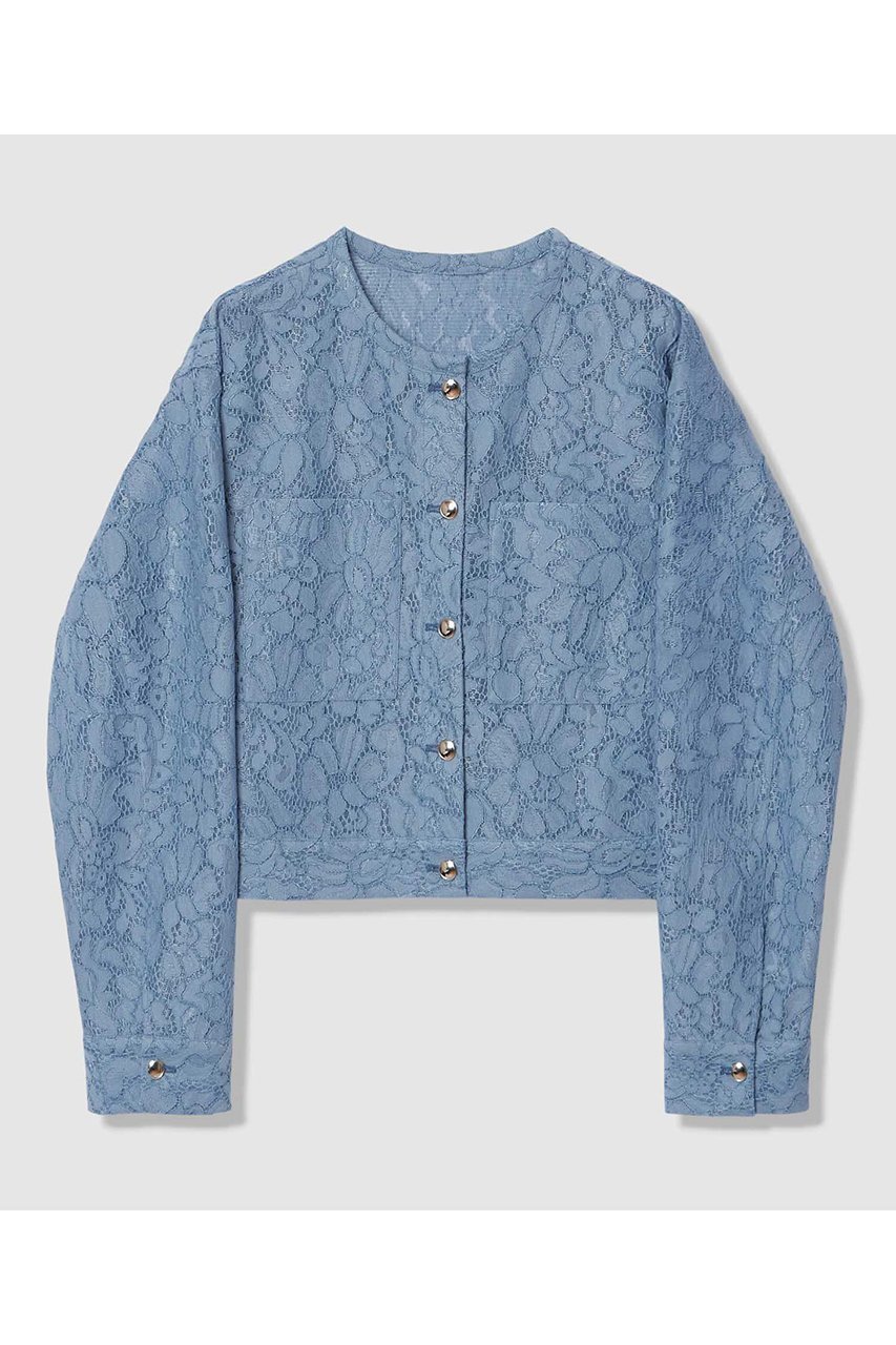 【アナイ/ANAYI】の【セットアップ対応商品】メッシュレースノーカラーブルゾン インテリア・キッズ・メンズ・レディースファッション・服の通販 founy(ファニー) ファッション Fashion レディースファッション Fashion for Women アウター Coat / Outerwear Collection レディースジャケット・軽アウター Jackets ブルゾンジャケット・スポーティアウター Blouson Jackets 2026年 2026 おすすめ Recommended / Our Picks コンパクト Compact, Small Size ショート Short, Short Length ジャケット Jacket, Outerwear セットアップ Set-Up, Coordinated Outfit チュール Tulip, Tulip Motif バランス Balance, Style Balance フォルム Silhouette, Form ブルゾン Blouson, Bomber Jacket ボンディング Bonding, Bonded Fabric ポケット Pocket, Pocket Detail メッシュ Mesh, Net Fabric モチーフ Motif, Design Theme レース Lace, Lace Fabric 夏 Summer 春 Spring S/S・春夏 SS, Spring/Summer, Warm Season サックス|ID: prp329100004865340 ipo3291000000036213273