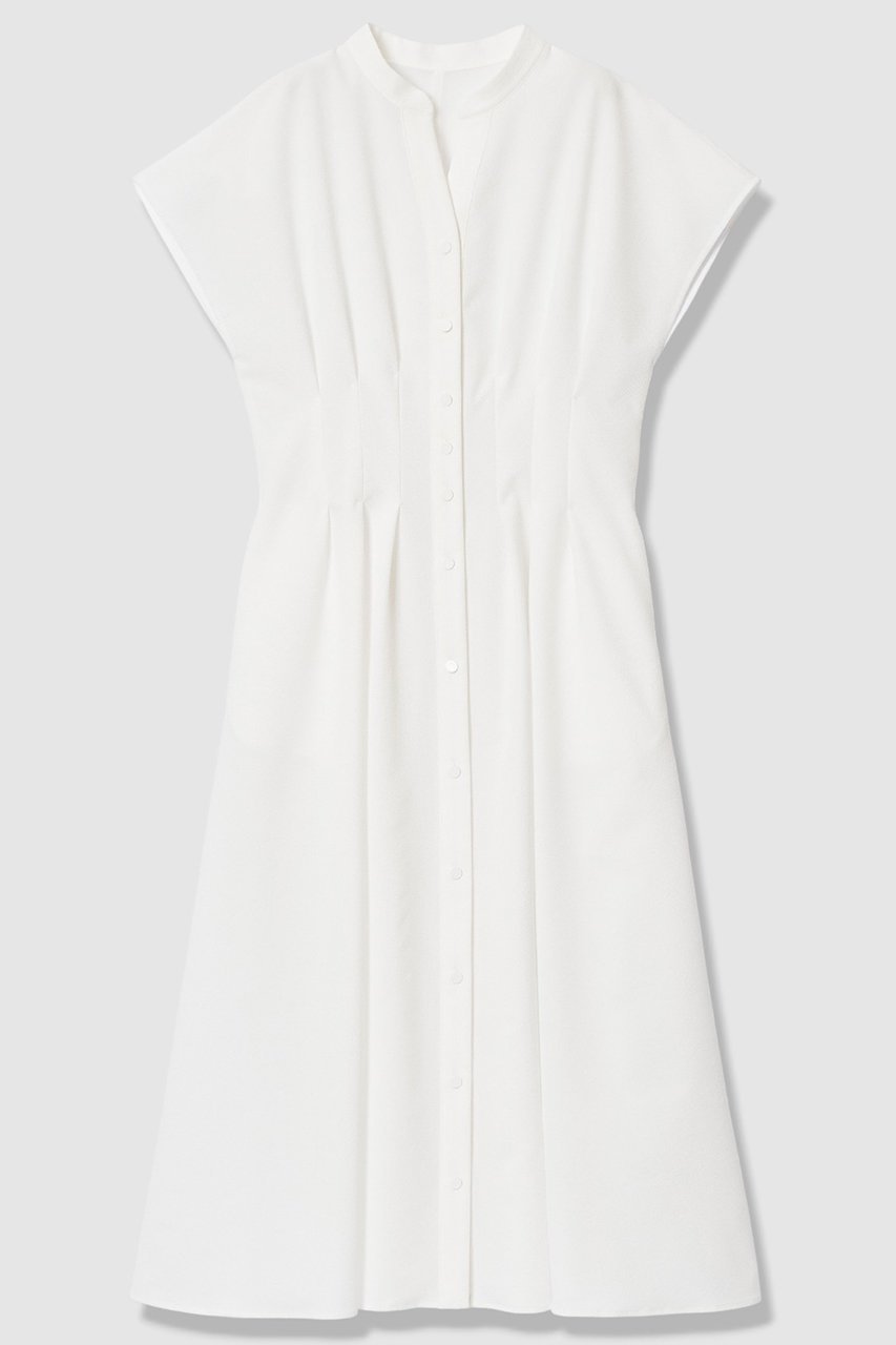 【アナイ/ANAYI】のサッカーストレッチタックフレア ワンピース インテリア・キッズ・メンズ・レディースファッション・服の通販 founy(ファニー) ファッション Fashion レディースファッション Fashion for Women ワンピース Dresses チュニック Tunic Tops & Dresses 2026年 2026 サッカー Seersucker, Summer Fabric スキッパー Skipper, Open Collar ストライプ Stripe, Striped Pattern ストレッチ Stretch, Stretchy Fabric スリーブ Sleeve, Long Sleeve / Short Sleeve チュニック Tunic, Long Top ハーフ Half, Half-Length フレア Flare, Flared ペチコート Petticoat, Underskirt リラックス Relax, Relaxed Fit ロング Long, Long-Length 夏 Summer 春 Spring S/S・春夏 SS, Spring/Summer, Warm Season 無地 Plain, Solid Color ホワイト|ID: prp329100004865341 ipo3291000000036213284