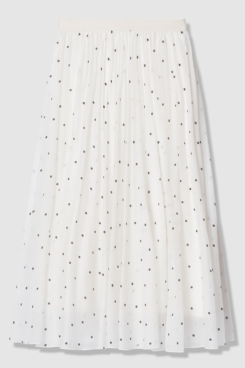 【アナイ/ANAYI】の【セットアップ対応商品】オーガンジードットプリントプリーツ スカート 人気、トレンドファッション・服の通販 founy(ファニー) ファッション Fashion レディースファッション Fashion for Women セットアップ Matching Sets スカート・ミニ/ミディ/マキシ Skirts / Mini, Midi & Maxi Skirts スカート Skirts プリーツスカート / 上品フェミニンスタイル Pleated Skirts ロングスカート Long Skirts / Maxi & Midi Skirts オーガンジー Organza Fabric セットアップ Set-Up, Coordinated Outfit ドット Polka Dot, Dot Pattern フェミニン Feminine, Girly プリント Print, Printed Pattern プリーツ Pleats, Pleated ランダム Random, Irregular ロング Long, Long-Length ワッシャー Washer, Crinkled Finish other-1|ID: prp329100004865346 ipo3291000000036520232