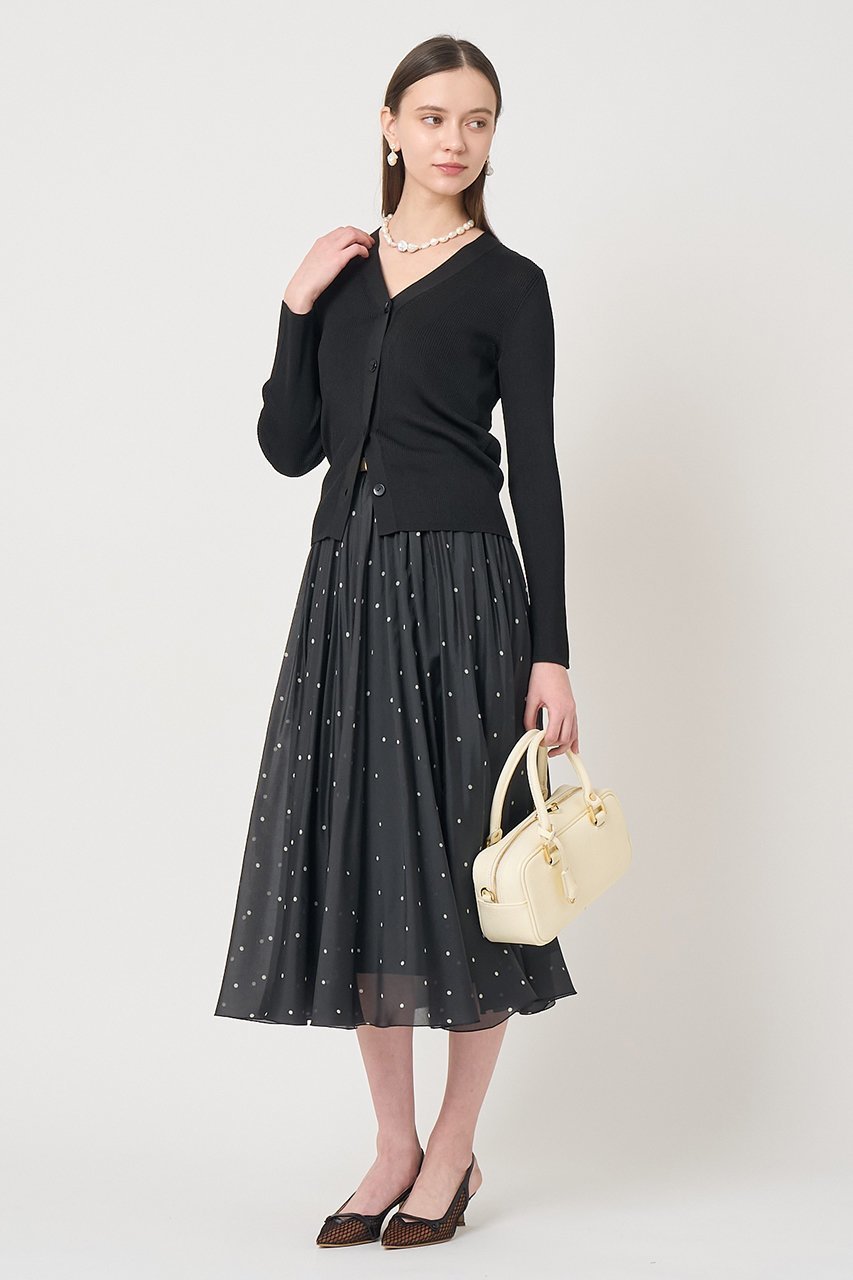 【アナイ/ANAYI】の【セットアップ対応商品】オーガンジードットプリントプリーツ スカート 人気、トレンドファッション・服の通販 founy(ファニー) ファッション Fashion レディースファッション Fashion for Women セットアップ Matching Sets スカート・ミニ/ミディ/マキシ Skirts / Mini, Midi & Maxi Skirts スカート Skirts プリーツスカート / 上品フェミニンスタイル Pleated Skirts ロングスカート Long Skirts / Maxi & Midi Skirts オーガンジー Organza Fabric セットアップ Set-Up, Coordinated Outfit ドット Polka Dot, Dot Pattern フェミニン Feminine, Girly プリント Print, Printed Pattern プリーツ Pleats, Pleated ランダム Random, Irregular ロング Long, Long-Length ワッシャー Washer, Crinkled Finish other-7|ID: prp329100004865346 ipo3291000000036520241