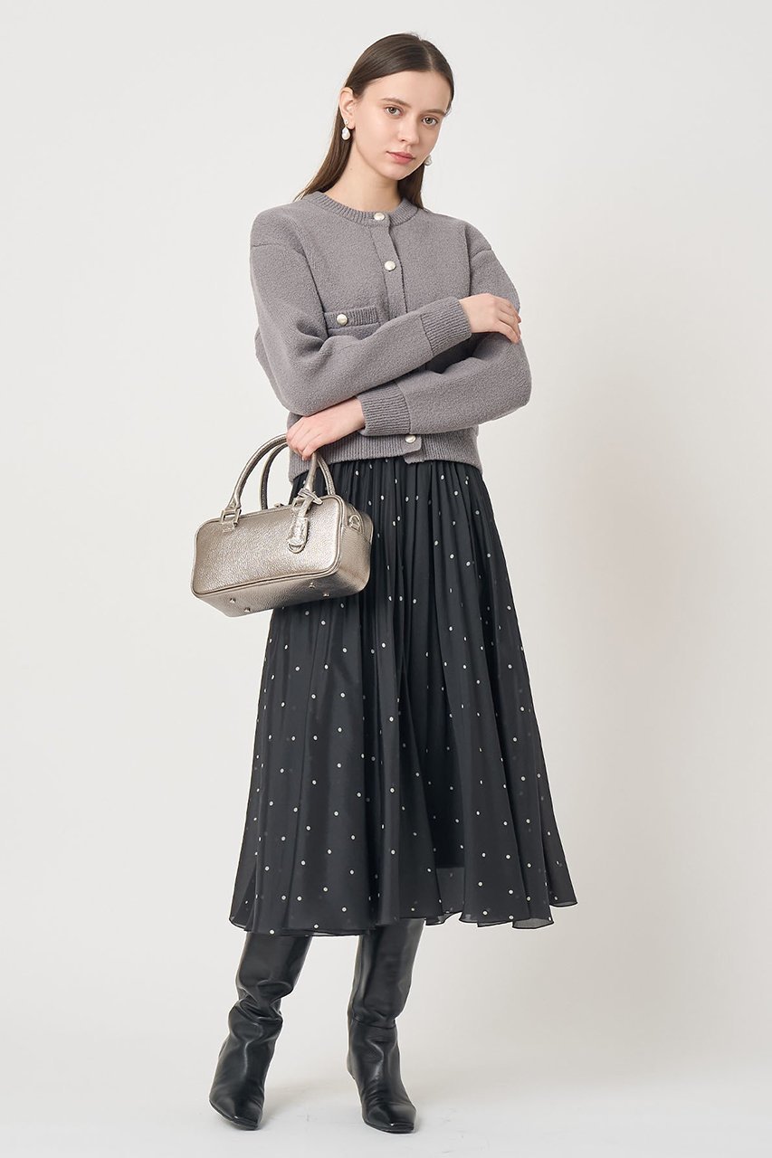 【アナイ/ANAYI】の【セットアップ対応商品】オーガンジードットプリントプリーツ スカート 人気、トレンドファッション・服の通販 founy(ファニー) ファッション Fashion レディースファッション Fashion for Women セットアップ Matching Sets スカート・ミニ/ミディ/マキシ Skirts / Mini, Midi & Maxi Skirts スカート Skirts プリーツスカート / 上品フェミニンスタイル Pleated Skirts ロングスカート Long Skirts / Maxi & Midi Skirts オーガンジー Organza Fabric セットアップ Set-Up, Coordinated Outfit ドット Polka Dot, Dot Pattern フェミニン Feminine, Girly プリント Print, Printed Pattern プリーツ Pleats, Pleated ランダム Random, Irregular ロング Long, Long-Length ワッシャー Washer, Crinkled Finish other-8|ID: prp329100004865346 ipo3291000000036520242