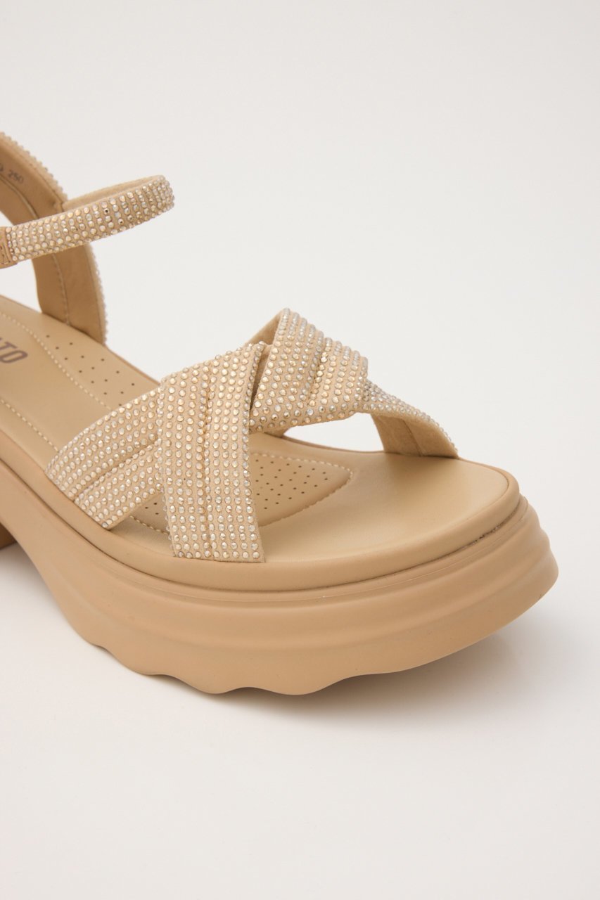 【スタッカート/STACCATO】のコスモパテッドソフティーコンフォートタンク 人気、トレンドファッション・服の通販 founy(ファニー) 　ファッション　Fashion　レディースファッション　Fashion for Women　エアリー　Airy Texture　サンダル　Sandals, Summer Shoes　ストーン　Stone, Gem-Like　軽量　Lightweight, Ultra Light　other-6|ID: prp329100004865347 ipo3291000000036213345