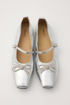 【スタッカート/STACCATO】のクロスリボンメリージェーンフラット 人気、トレンドファッション・服の通販 founy(ファニー) ファッション Fashion レディースファッション Fashion for Women おすすめ Recommended / Our Picks インソール Shoe Insole シューズ Shoes, Footwear ストーン Stone, Gem-Like ダウン Down, Puffer バレエ Ballet, Ballet Style フラット Flat, Flat Shoes リボン Ribbon, Bow thumbnail シルバー|ID: prp329100004865348 ipo3291000000036213352