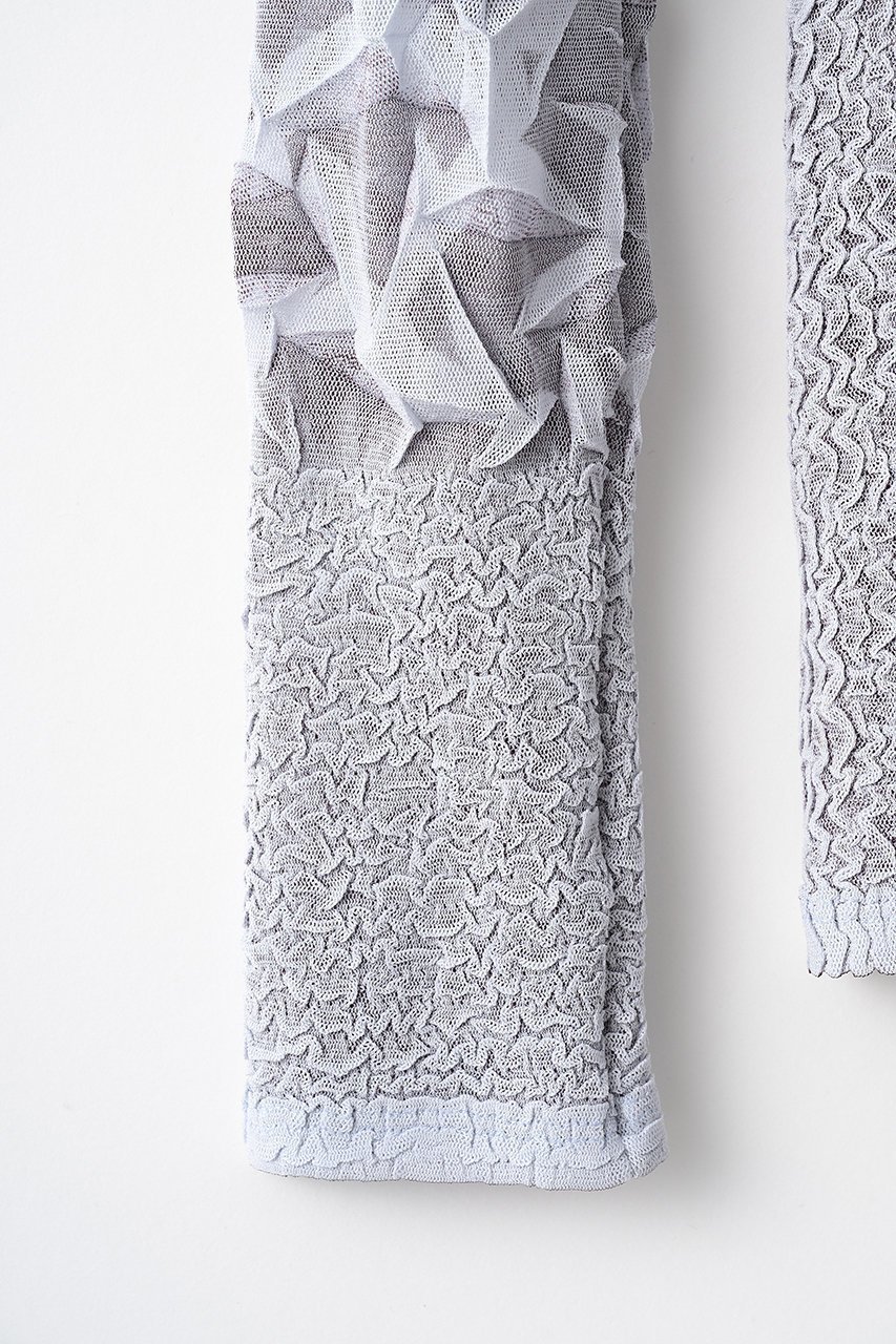 【ミューラル/MURRAL】のCrumpled トップス 人気、トレンドファッション・服の通販 founy(ファニー) 　ファッション　Fashion　レディースファッション　Fashion for Women　トップス・カットソー　Cut & Sew Tops　シャツ・ブラウス・オフィスカジュアル　Elegant Blouses & Button-Ups　ロングTシャツ・Tシャツ　Longline T-Shirts & Tees　カットソー・ベーシックTシャツ　Cut-and-Sewn Tops / Stretch Tees & Basics　2025年　2025　2025-2026秋冬・A/W　Autumn/Winter 2025–26 AW25–26　エレガント 上品　Elegant　コレクション　Collection, Seasonal Line　スリーブ　Sleeve, Long Sleeve / Short Sleeve　プリント　Print, Printed Pattern　プリーツ　Pleats, Pleated　ランダム　Random, Irregular　リラックス　Relax, Relaxed Fit　ロング　Long, Long-Length　A/W・秋冬　Autumn/Winter　other-3|ID: prp329100004866242 ipo3291000000036225965