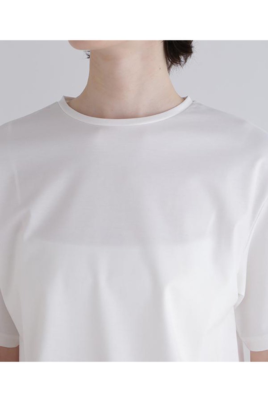 【ル フィル/LE PHIL】のパーフェクトTコンパクトポンチ 人気、トレンドファッション・服の通販 founy(ファニー) 　ファッション　Fashion　レディースファッション　Fashion for Women　トップス・カットソー　Cut & Sew Tops　シャツ・ブラウス・オフィスカジュアル　Elegant Blouses & Button-Ups　ロングTシャツ・Tシャツ　Longline T-Shirts & Tees　カットソー・ベーシックTシャツ　Cut-and-Sewn Tops / Stretch Tees & Basics　2026年　2026　おすすめ　Recommended / Our Picks　コンパクト　Compact, Small Size　ショート　Short, Short Length　シンプル　Simple, Minimal　ジャケット　Jacket, Outerwear　ストレッチ　Stretch, Stretchy Fabric　スリット　Slit, Slit Detail　スリーブ　Sleeve, Long Sleeve / Short Sleeve　セットアップ　Set-Up, Coordinated Outfit　フィット　Fit, Slim Fit　ベーシック　Basic, Essential　半袖　Short Sleeve, Half Sleeve　夏　Summer　春　Spring　S/S・春夏　SS, Spring/Summer, Warm Season　other-7|ID: prp329100004866269 ipo3291000000036232608