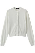 【イレーヴ/YLEVE】のシアー リブ ニット カーディガン 人気、トレンドファッション・服の通販 founy(ファニー) ファッション Fashion レディースファッション Fashion for Women トップス・カットソー Cut & Sew Tops ニット Knit Tops & Sweaters カーディガン・羽織り Layered Style Cardigans 2026年 2026 カーディガン Cardigan, Knitwear コンパクト Compact, Small Size シアー Sheer, See-Through フォルム Silhouette, Form エレガント 上品 Elegant 夏 Summer 春 Spring S/S・春夏 SS, Spring/Summer, Warm Season thumbnail アイスブルー|ID: prp329100004866272 ipo3291000000036232686