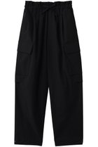 【フォルフォルモ/FORFORMO】のTabi Pants 人気、トレンドファッション・服の通販 founy(ファニー) ファッション Fashion レディースファッション Fashion for Women パンツ Pants & Trousers 2026年 2026 ギャザー Gathered, Ruffled ポケット Pocket, Pocket Detail リボン Ribbon, Bow 夏 Summer 春 Spring S/S・春夏 SS, Spring/Summer, Warm Season thumbnail ブラック|ID: prp329100004866277 ipo3291000000036232743