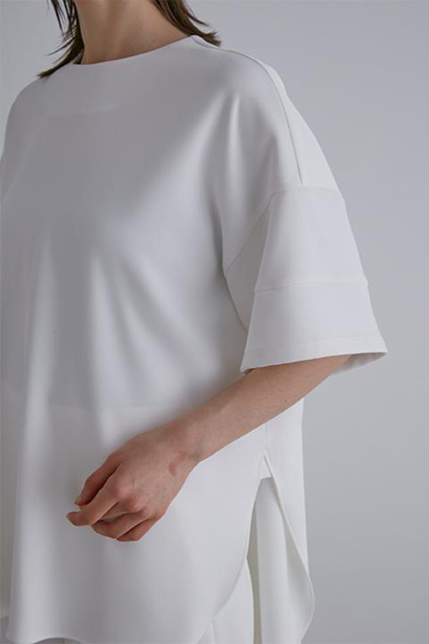 【ル フィル/LE PHIL】の2WAYツイルハーフスリーブブラウス 人気、トレンドファッション・服の通販 founy(ファニー) 　ファッション　Fashion　レディースファッション　Fashion for Women　トップス・カットソー　Cut & Sew Tops　シャツ・ブラウス・オフィスカジュアル　Elegant Blouses & Button-Ups　おすすめ　Recommended / Our Picks　ショート　Short, Short Length　ストレッチ　Stretch, Stretchy Fabric　スリット　Slit, Slit Detail　スリーブ　Sleeve, Long Sleeve / Short Sleeve　セットアップ　Set-Up, Coordinated Outfit　ツイル　Twist, Twisted Detail　リラックス　Relax, Relaxed Fit　ワイド　Wide, Wide Fit　エレガント 上品　Elegant　定番　Standard, Basic Item　新作・新入荷　New Arrivals / New In　other-7|ID: prp329100004866281 ipo3291000000036232799