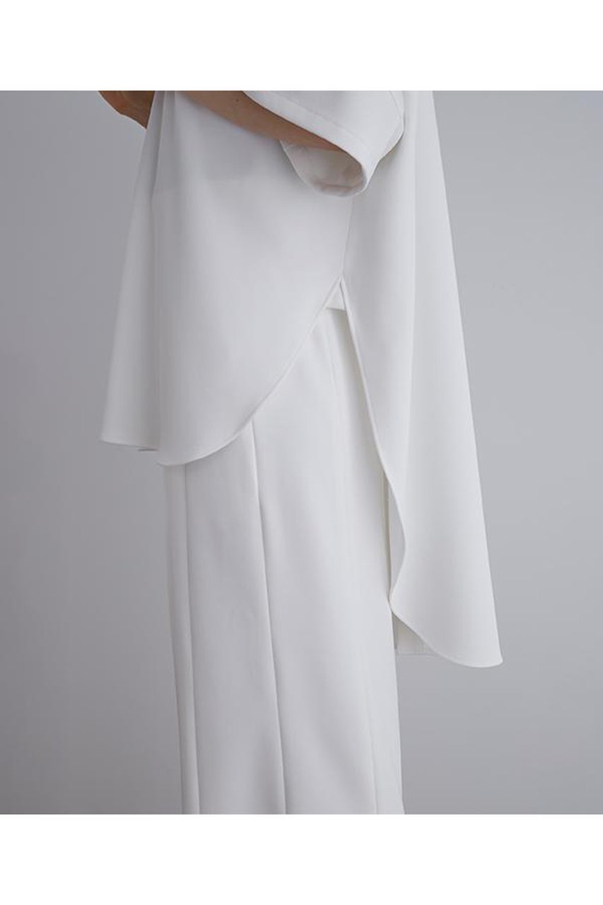 【ル フィル/LE PHIL】の2WAYツイルハーフスリーブブラウス 人気、トレンドファッション・服の通販 founy(ファニー) 　ファッション　Fashion　レディースファッション　Fashion for Women　トップス・カットソー　Cut & Sew Tops　シャツ・ブラウス・オフィスカジュアル　Elegant Blouses & Button-Ups　おすすめ　Recommended / Our Picks　ショート　Short, Short Length　ストレッチ　Stretch, Stretchy Fabric　スリット　Slit, Slit Detail　スリーブ　Sleeve, Long Sleeve / Short Sleeve　セットアップ　Set-Up, Coordinated Outfit　ツイル　Twist, Twisted Detail　リラックス　Relax, Relaxed Fit　ワイド　Wide, Wide Fit　エレガント 上品　Elegant　定番　Standard, Basic Item　新作・新入荷　New Arrivals / New In　other-8|ID: prp329100004866281 ipo3291000000036232801