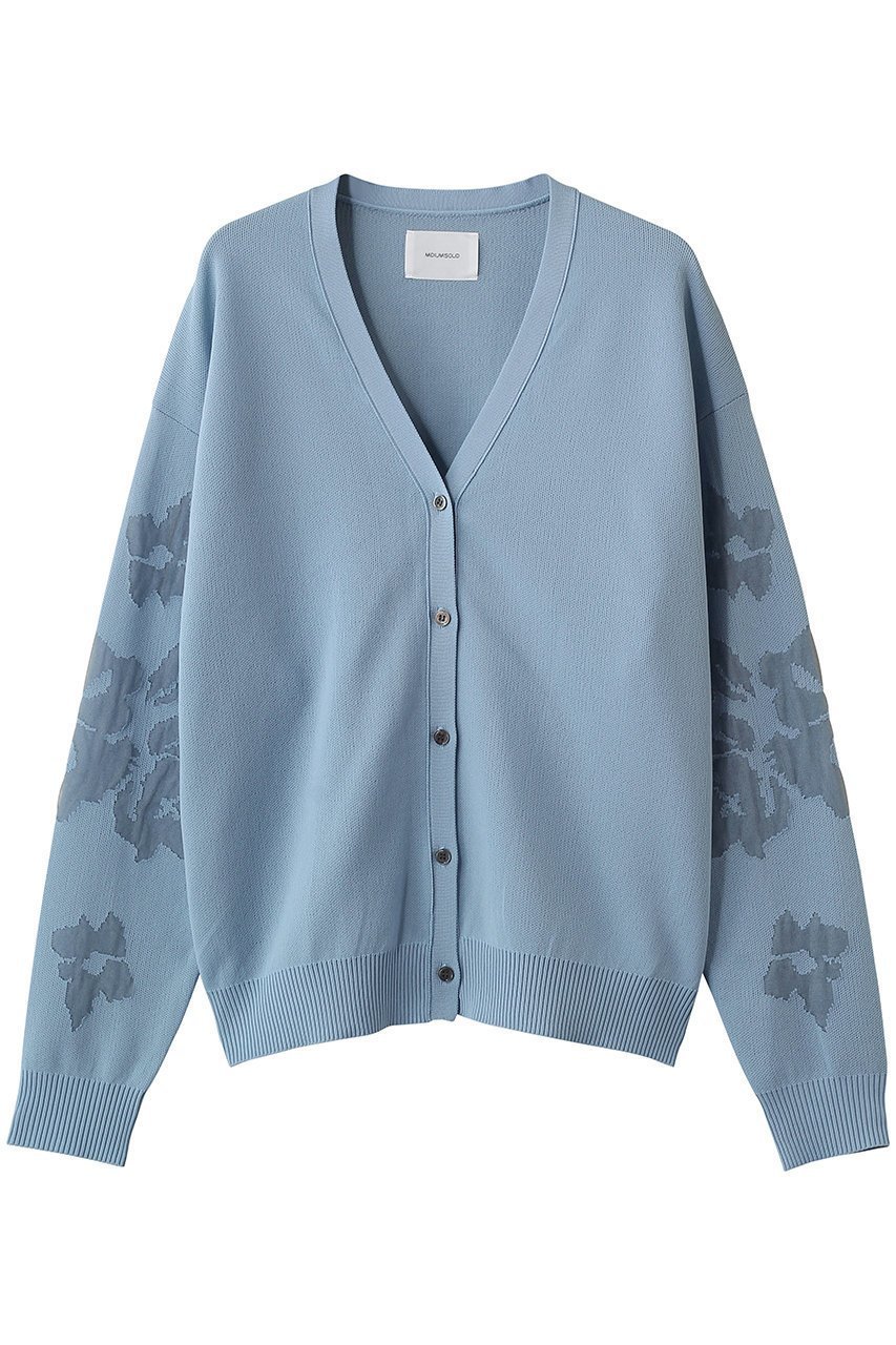 【ミディウミソリッド/MIDIUMISOLID】のflower jacquard C/D カーディガン 人気、トレンドファッション・服の通販 founy(ファニー) 　ファッション　Fashion　レディースファッション　Fashion for Women　トップス・カットソー　Cut & Sew Tops　ニット　Knit Tops & Sweaters　カーディガン・羽織り　Layered Style Cardigans　2026年　2026　カーディガン　Cardigan, Knitwear　シアー　Sheer, See-Through　シンプル　Simple, Minimal　ジャカード／ジャガード　Jacquard, Woven Pattern　スリーブ　Sleeve, Long Sleeve / Short Sleeve　フェミニン　Feminine, Girly　フラワー　Flower, Floral　モチーフ　Motif, Design Theme　ロング　Long, Long-Length　エレガント 上品　Elegant　夏　Summer　春　Spring　S/S・春夏　SS, Spring/Summer, Warm Season　 other-1|ID: prp329100004866282 ipo3291000000036232802