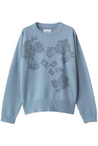 【ミディウミソリッド/MIDIUMISOLID】のflower jacquard P/O プルオーバー 人気、トレンドファッション・服の通販 founy(ファニー) ファッション Fashion レディースファッション Fashion for Women トップス・カットソー Cut & Sew Tops ニット Knit Tops & Sweaters カジュアルプルオーバー・ニットトップス Pullovers & Knit Tops / Casual Pullovers 2026年 2026 エレガント 上品 Elegant シアー Sheer, See-Through シンプル Simple, Minimal ジャカード／ジャガード Jacquard, Woven Pattern スリーブ Sleeve, Long Sleeve / Short Sleeve フェミニン Feminine, Girly フラワー Flower, Floral モチーフ Motif, Design Theme ロング Long, Long-Length 夏 Summer 春 Spring S/S・春夏 SS, Spring/Summer, Warm Season thumbnail l.blue|ID: prp329100004866283 ipo3291000000036232813