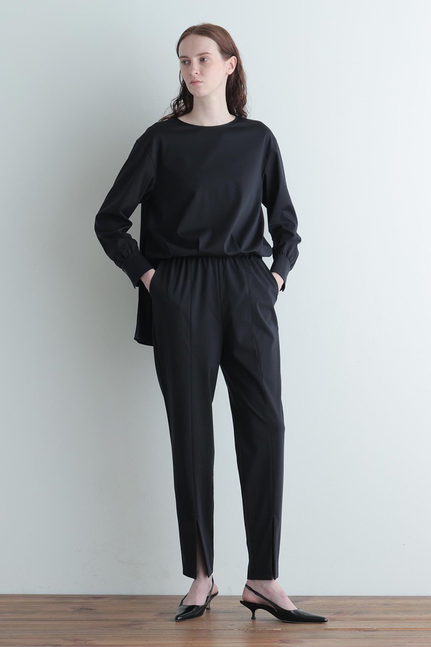 【ル フィル/LE PHIL】のコンパクトポンチコンビネゾン 人気、トレンドファッション・服の通販 founy(ファニー) 　ファッション　Fashion　レディースファッション　Fashion for Women　パンツ　Pants & Trousers　オケージョン　Occasion Wear　カフス　Cuff Design　コンパクト　Compact, Small Size　スタンダード　Standard, Basic　スリット　Slit, Slit Detail　フロント　Front, Front Design　リラックス　Relax, Relaxed Fit　定番　Standard, Basic Item　長袖　Long Sleeve, Full Sleeve　other-2|ID: prp329100004866285 ipo3291000000036232835