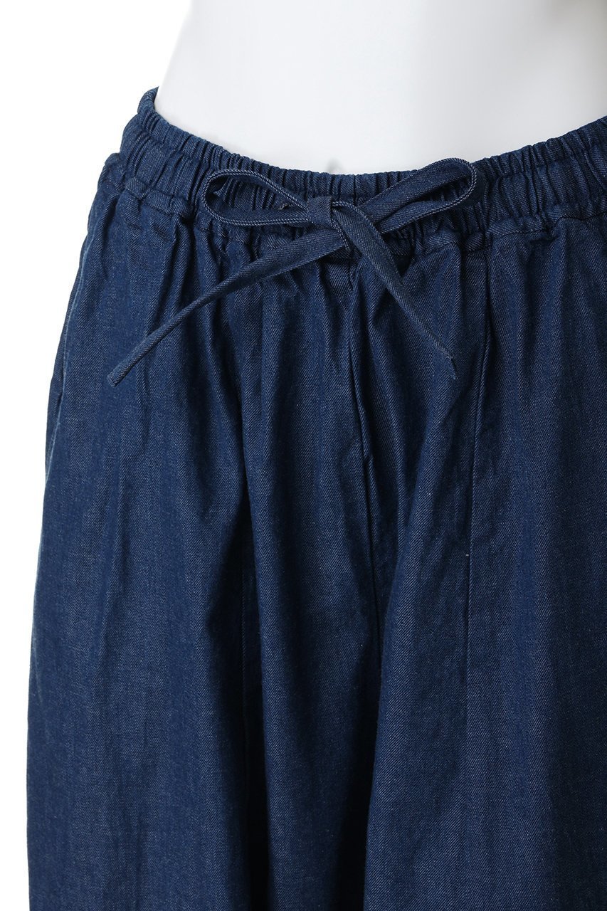 【ミディウミ/MidiUmi】のdenim cocoon easy PT パンツ 人気、トレンドファッション・服の通販 founy(ファニー) 　ファッション　Fashion　レディースファッション　Fashion for Women　パンツ　Pants & Trousers　2026年　2026　ショート　Short, Short Length　シンプル　Simple, Minimal　デニム　Denim, Jeans Material　夏　Summer　春　Spring　S/S・春夏　SS, Spring/Summer, Warm Season　other-5|ID: prp329100004866288 ipo3291000000036232886