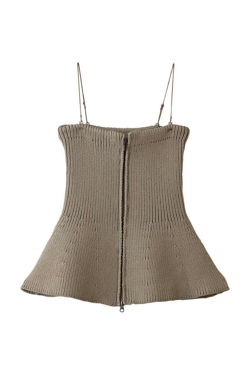 【サードマガジン/THIRD MAGAZINE】のジップアップビスチェ 人気、トレンドファッション・服の通販 founy(ファニー) 　ファッション　Fashion　レディースファッション　Fashion for Women　トップス・カットソー　Cut & Sew Tops　キャミソール&ノースリーブ　Camisoles & Sleeveless Tops　シャツ・ブラウス・オフィスカジュアル　Elegant Blouses & Button-Ups　ビスチェ　Bustiers & Corset Tops / Layered Bustier Style　2026年　2026　カットソー　Cut and Sewn Top　ジップアップ　Zip-Up, Full Zip　ノースリーブ　Sleeveless, No-Sleeve　ビスチェ　Bustier, Corset Top　ペプラム　Peplum, Flared Hem　夏　Summer　春　Spring　S/S・春夏　SS, Spring/Summer, Warm Season　畦　Ribbed Knit　 other-1|ID: prp329100004866291 ipo3291000000036233006