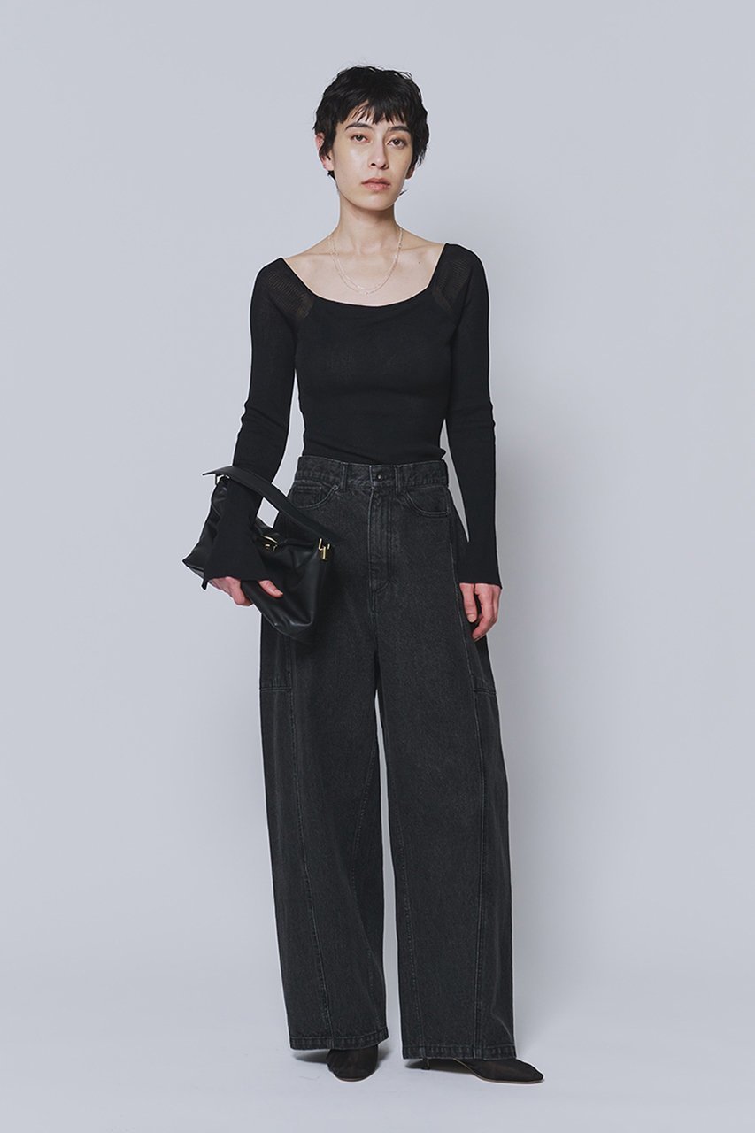 【プルミエ アロンディスモン/1er Arrondissement】の【NICE NICE MOMENT】OPEN SHOULDER LS 人気、トレンドファッション・服の通販 founy(ファニー) ファッション Fashion レディースファッション Fashion for Women トップス・カットソー Cut & Sew Tops ニット Knit Tops & Sweaters カジュアルプルオーバー・ニットトップス Pullovers & Knit Tops / Casual Pullovers ショルダー Shoulder, Shoulder Strap シンプル Simple, Minimal デコルテ Décolleté, Neckline other-7|ID: prp329100004866294 ipo3291000000036370502