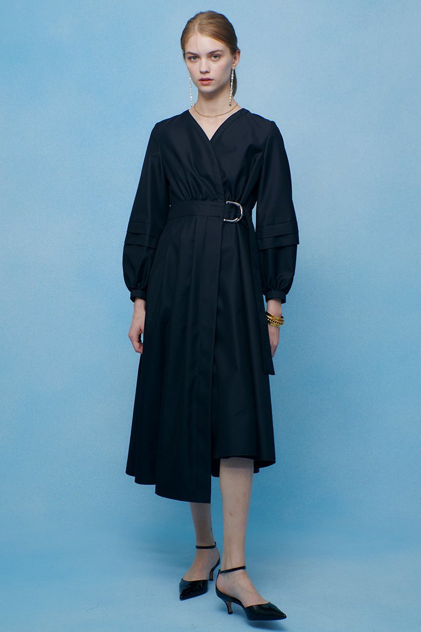 【アルアバイル/allureville】の【LOULOU WILLOUGHBY】バックルベルトカシュクールワンピース 人気、トレンドファッション・服の通販 founy(ファニー) ファッション Fashion レディースファッション Fashion for Women ワンピース Dresses チュニック Tunic Tops & Dresses ベルト&ウエストマーク Belts & Waist Accessories 2026年 2026 アシンメトリー Asymmetrical Style チュニック Tunic, Long Top フレア Flare, Flared ミドル Middle Length, Mid Height ロング Long, Long-Length 夏 Summer 春 Spring S/S・春夏 SS, Spring/Summer, Warm Season other-1|ID: prp329100004866298 ipo3291000000036233079