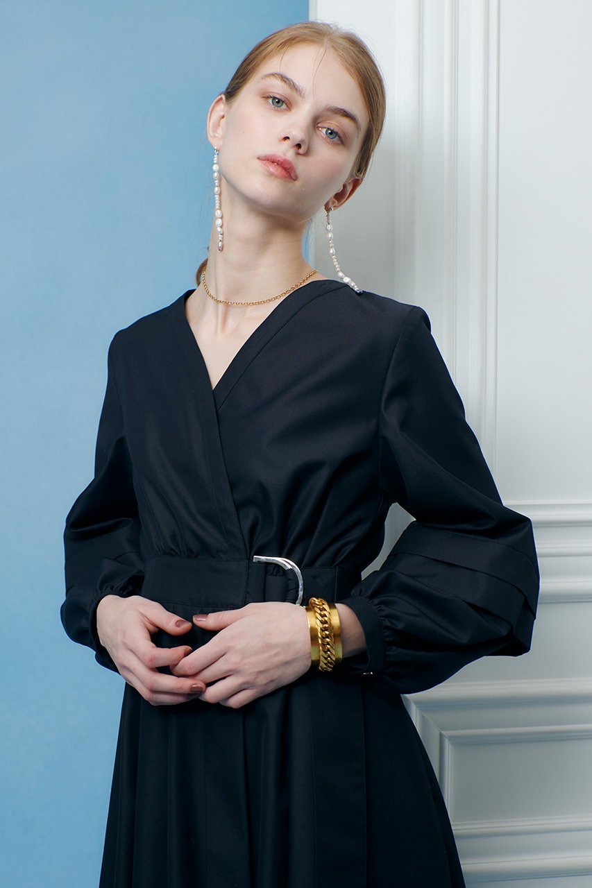 【アルアバイル/allureville】の【LOULOU WILLOUGHBY】バックルベルトカシュクールワンピース 人気、トレンドファッション・服の通販 founy(ファニー) ファッション Fashion レディースファッション Fashion for Women ワンピース Dresses チュニック Tunic Tops & Dresses ベルト&ウエストマーク Belts & Waist Accessories 2026年 2026 アシンメトリー Asymmetrical Style チュニック Tunic, Long Top フレア Flare, Flared ミドル Middle Length, Mid Height ロング Long, Long-Length 夏 Summer 春 Spring S/S・春夏 SS, Spring/Summer, Warm Season other-2|ID: prp329100004866298 ipo3291000000036233082