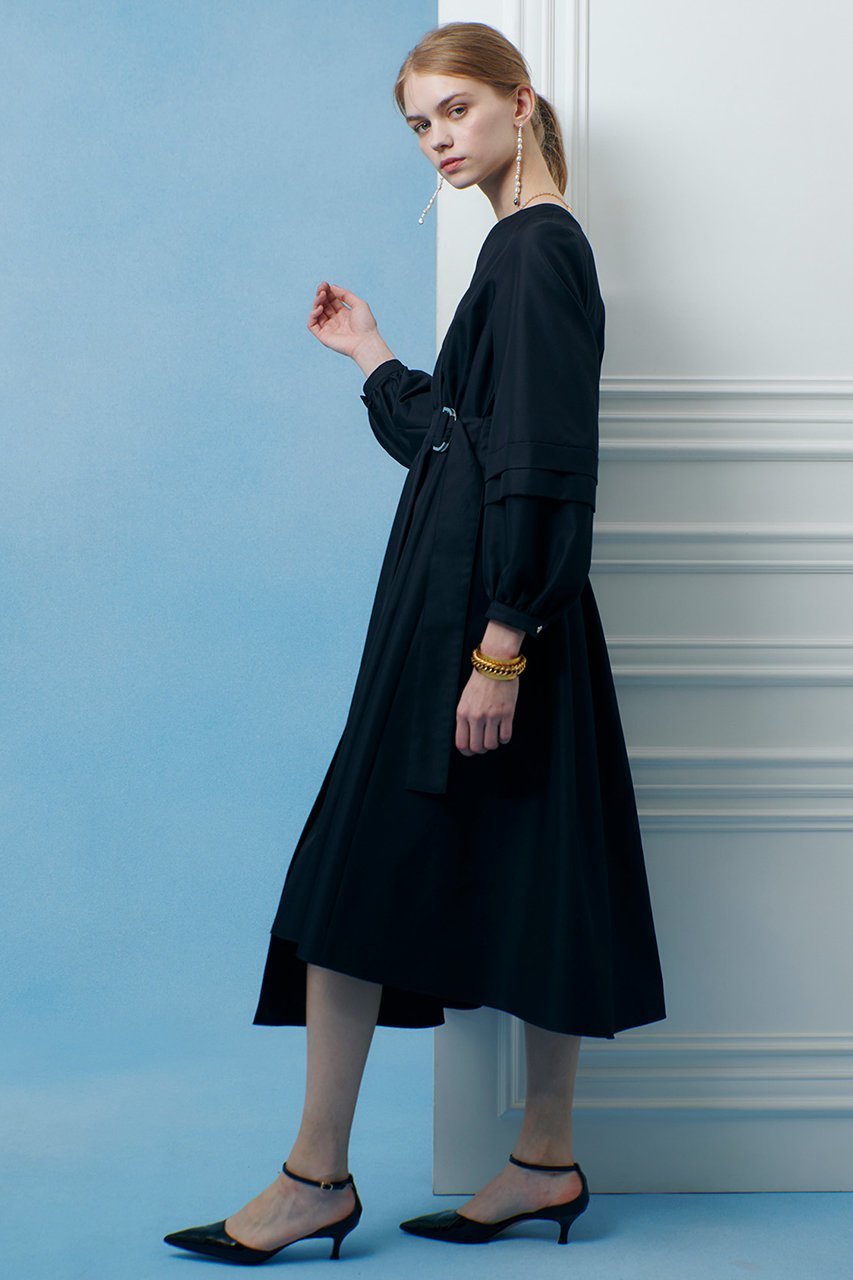 【アルアバイル/allureville】の【LOULOU WILLOUGHBY】バックルベルトカシュクールワンピース 人気、トレンドファッション・服の通販 founy(ファニー) ファッション Fashion レディースファッション Fashion for Women ワンピース Dresses チュニック Tunic Tops & Dresses ベルト&ウエストマーク Belts & Waist Accessories 2026年 2026 アシンメトリー Asymmetrical Style チュニック Tunic, Long Top フレア Flare, Flared ミドル Middle Length, Mid Height ロング Long, Long-Length 夏 Summer 春 Spring S/S・春夏 SS, Spring/Summer, Warm Season other-4|ID: prp329100004866298 ipo3291000000036233085