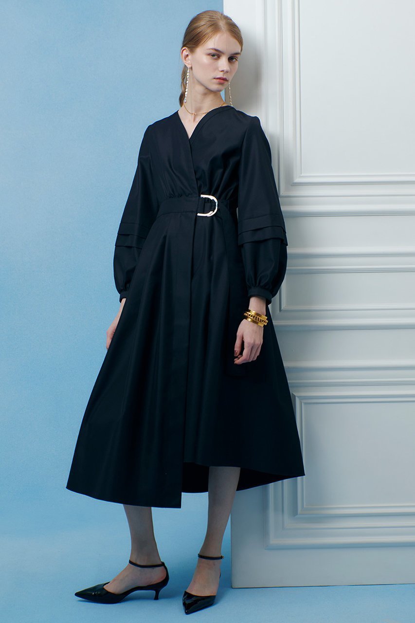 【アルアバイル/allureville】の【LOULOU WILLOUGHBY】バックルベルトカシュクールワンピース 人気、トレンドファッション・服の通販 founy(ファニー) ファッション Fashion レディースファッション Fashion for Women ワンピース Dresses チュニック Tunic Tops & Dresses ベルト&ウエストマーク Belts & Waist Accessories 2026年 2026 アシンメトリー Asymmetrical Style チュニック Tunic, Long Top フレア Flare, Flared ミドル Middle Length, Mid Height ロング Long, Long-Length 夏 Summer 春 Spring S/S・春夏 SS, Spring/Summer, Warm Season other-7|ID: prp329100004866298 ipo3291000000036233089