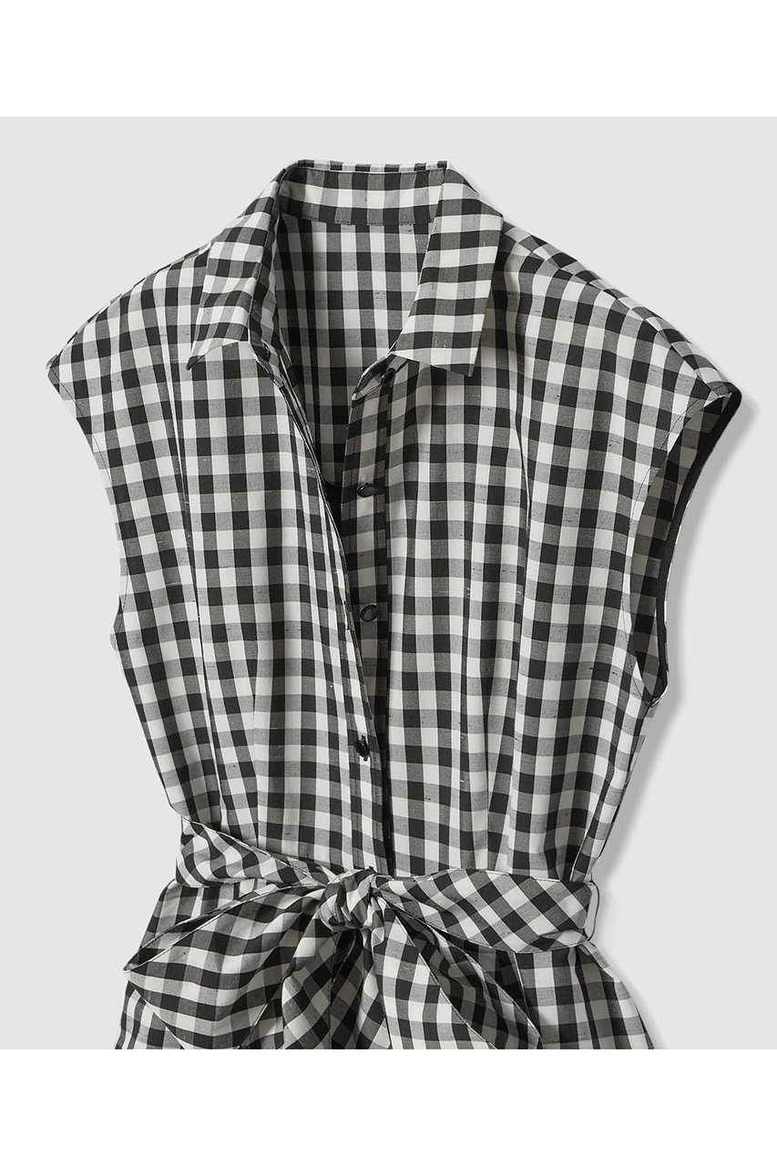 【アルアバイル/allureville】の【LOULOU WILLOUGHBY】スラブギンガムシャツワンピース 人気、トレンドファッション・服の通販 founy(ファニー) ファッション Fashion レディースファッション Fashion for Women ワンピース Dresses シャツワンピース / 1枚で着映えコーデ Shirt Dresses チュニック Tunic Tops & Dresses 2026年 2026 ギンガム Gingham, Gingham Fabric シルク Silk, 100% Silk スリーブ Sleeve, Long Sleeve / Short Sleeve チェック Check, Plaid, Tartan チュニック Tunic, Long Top バイアス Bias, Diagonal Cut フィット Fit, Slim Fit フレア Flare, Flared フレンチ French, French Style ブロック Block, Solid Block Pattern モノトーン Monotone, Black and White リボン Ribbon, Bow ロング Long, Long-Length エレガント 上品 Elegant 夏 Summer 春 Spring S/S・春夏 SS, Spring/Summer, Warm Season other-4|ID: prp329100004866299 ipo3291000000036233096