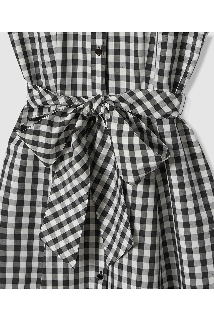 【アルアバイル/allureville】の【LOULOU WILLOUGHBY】スラブギンガムシャツワンピース 人気、トレンドファッション・服の通販 founy(ファニー) ファッション Fashion レディースファッション Fashion for Women ワンピース Dresses シャツワンピース / 1枚で着映えコーデ Shirt Dresses チュニック Tunic Tops & Dresses 2026年 2026 ギンガム Gingham, Gingham Fabric シルク Silk, 100% Silk スリーブ Sleeve, Long Sleeve / Short Sleeve チェック Check, Plaid, Tartan チュニック Tunic, Long Top バイアス Bias, Diagonal Cut フィット Fit, Slim Fit フレア Flare, Flared フレンチ French, French Style ブロック Block, Solid Block Pattern モノトーン Monotone, Black and White リボン Ribbon, Bow ロング Long, Long-Length エレガント 上品 Elegant 夏 Summer 春 Spring S/S・春夏 SS, Spring/Summer, Warm Season other-5|ID: prp329100004866299 ipo3291000000036233098