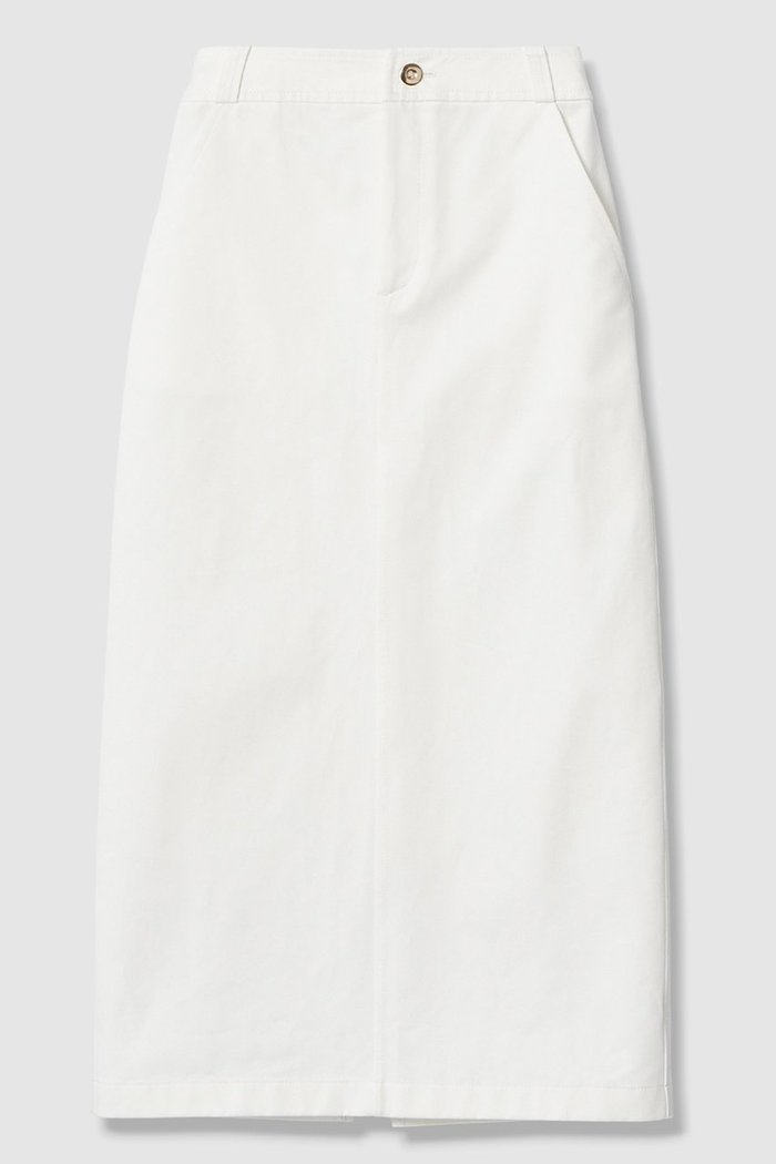 【アルアバイル/allureville】の【LOULOU WILLOUGHBY】チノタイトロングスカート インテリア・キッズ・メンズ・レディースファッション・服の通販 founy(ファニー) https://founy.com/ ファッション Fashion レディースファッション Fashion for Women スカート Skirts ロングスカート Long Skirts / Maxi & Midi Skirts 2026年 2026 シンプル Simple, Minimal スリット Slit, Slit Detail センター Center, Center Line フィット Fit, Slim Fit フォルム Silhouette, Form ロング Long, Long-Length 夏 Summer 春 Spring S/S・春夏 SS, Spring/Summer, Warm Season |ID: prp329100004866304 ipo3291000000036233169