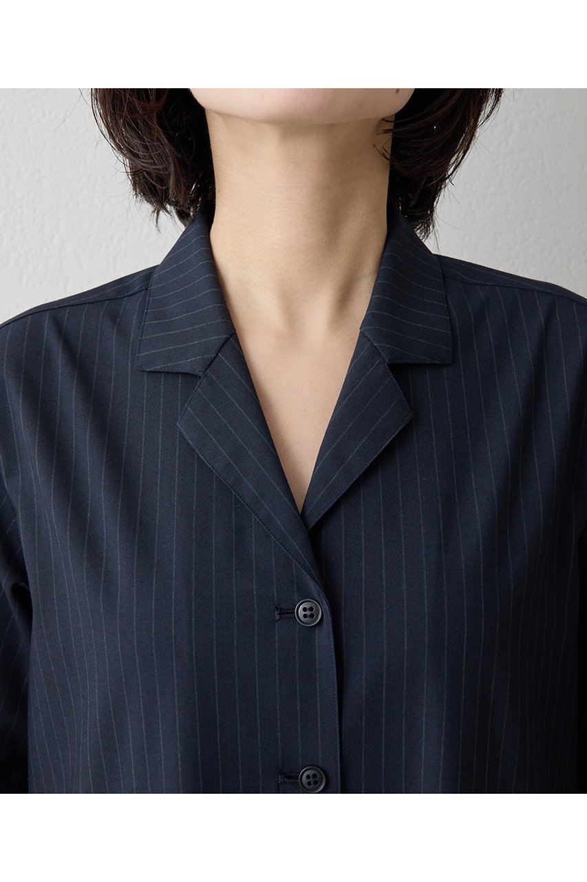 【ウィムガゼット/Whim Gazette】の【THE PAUSE】ストライプカイキンジャンプスーツ 人気、トレンドファッション・服の通販 founy(ファニー) 　ファッション　Fashion　レディースファッション　Fashion for Women　パンツ　Pants & Trousers　2026年　2026　インナー　Innerwear　クラシック　Classic, Timeless Style　シンプル　Simple, Minimal　ストライプ　Stripe, Striped Pattern　ストレッチ　Stretch, Stretchy Fabric　スーツ　Suit, Formalwear　バランス　Balance, Style Balance　マニッシュ　Mannish, Boyish　半袖　Short Sleeve, Half Sleeve　夏　Summer　春　Spring　S/S・春夏　SS, Spring/Summer, Warm Season　other-8|ID: prp329100004866307 ipo3291000000036233220