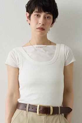 【ウィムガゼット/Whim Gazette】 【THE PAUSE】タンクSET TEE人気、トレンドファッション・服の通販 founy(ファニー) ファッション Fashion レディースファッション Fashion for Women トップス・カットソー Cut & Sew Tops シャツ・ブラウス・オフィスカジュアル Elegant Blouses & Button-Ups ロングTシャツ・Tシャツ Longline T-Shirts & Tees カットソー・ベーシックTシャツ Cut-and-Sewn Tops / Stretch Tees & Basics 2026年 2026 カットソー Cut and Sewn Top クール Cool, Chic コンパクト Compact, Small Size シアー Sheer, See-Through ショート Short, Short Length スリーブ Sleeve, Long Sleeve / Short Sleeve タンク Tank Top, Sleeveless Top ランダム Random, Irregular 夏 Summer 春 Spring S/S・春夏 SS, Spring/Summer, Warm Season |ID:prp329100004866308