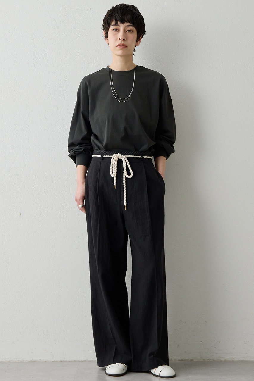 【ウィムガゼット/Whim Gazette】の【THE PAUSE】バックロゴロンTEE 人気、トレンドファッション・服の通販 founy(ファニー) 　ファッション　Fashion　レディースファッション　Fashion for Women　トップス・カットソー　Cut & Sew Tops　シャツ・ブラウス・オフィスカジュアル　Elegant Blouses & Button-Ups　ロングTシャツ・Tシャツ　Longline T-Shirts & Tees　カットソー・ベーシックTシャツ　Cut-and-Sewn Tops / Stretch Tees & Basics　2026年　2026　シンプル　Simple, Minimal　スリーブ　Sleeve, Long Sleeve / Short Sleeve　バランス　Balance, Style Balance　フロント　Front, Front Design　プリント　Print, Printed Pattern　ベーシック　Basic, Essential　ルーズ　Loose, Oversized　ロング　Long, Long-Length　夏　Summer　春　Spring　S/S・春夏　SS, Spring/Summer, Warm Season　other-2|ID: prp329100004866310 ipo3291000000036233252