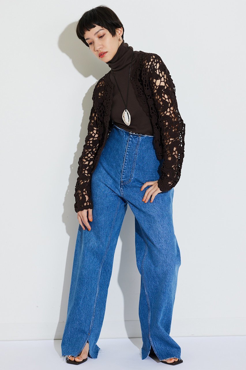 【ウィムガゼット/Whim Gazette】の【THE PAUSE】クロシェニットカーディガン 人気、トレンドファッション・服の通販 founy(ファニー) 　ファッション　Fashion　レディースファッション　Fashion for Women　トップス・カットソー　Cut & Sew Tops　ニット　Knit Tops & Sweaters　カーディガン・羽織り　Layered Style Cardigans　2026年　2026　おすすめ　Recommended / Our Picks　かぎ針　Crochet　インナー　Innerwear　カーディガン　Cardigan, Knitwear　ジャケット　Jacket, Outerwear　バランス　Balance, Style Balance　ボトム　Bottoms, Lower Wear　夏　Summer　春　Spring　S/S・春夏　SS, Spring/Summer, Warm Season　other-5|ID: prp329100004866312 ipo3291000000036233283